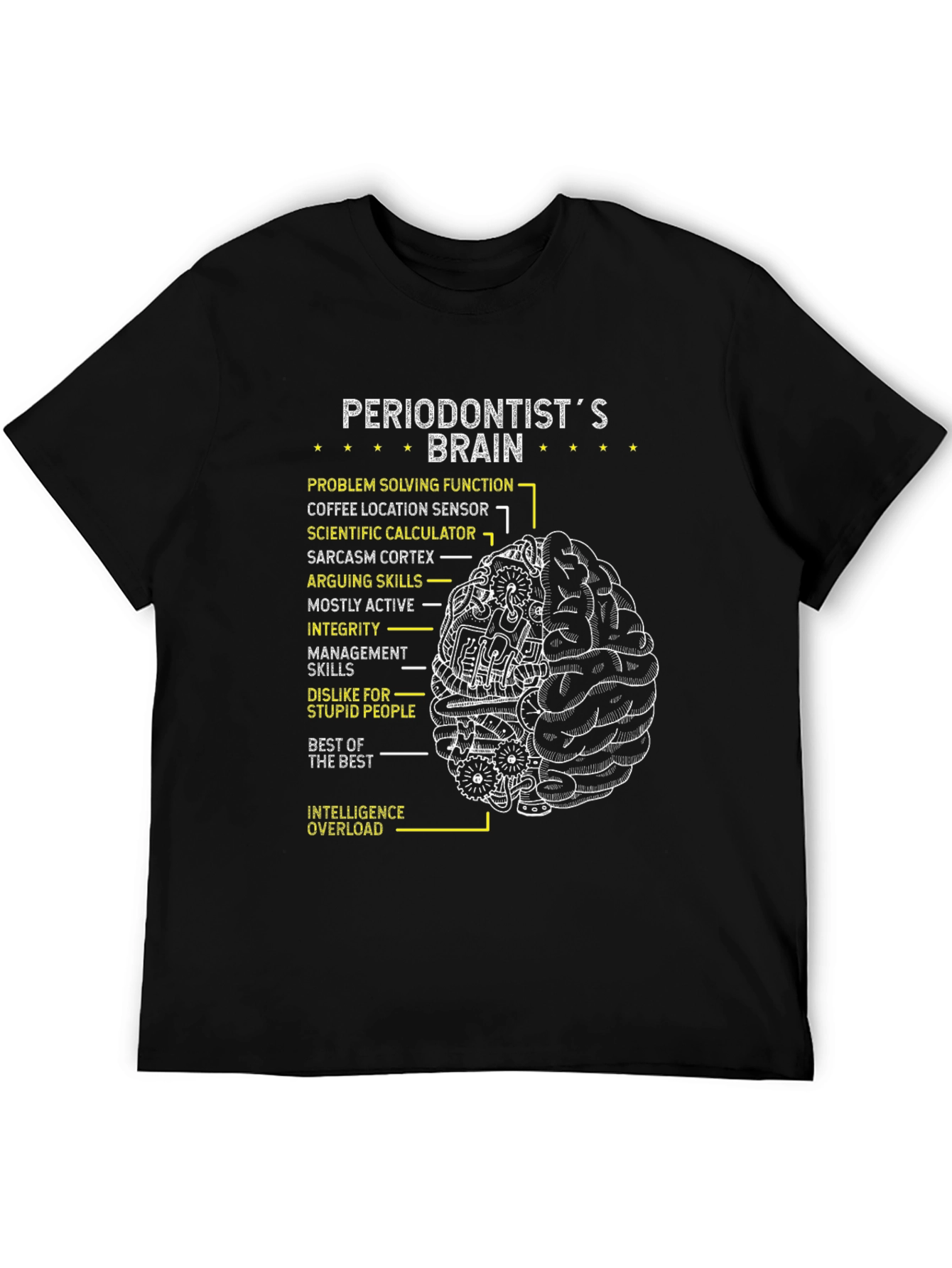 Periodontist Brain T-Shirt