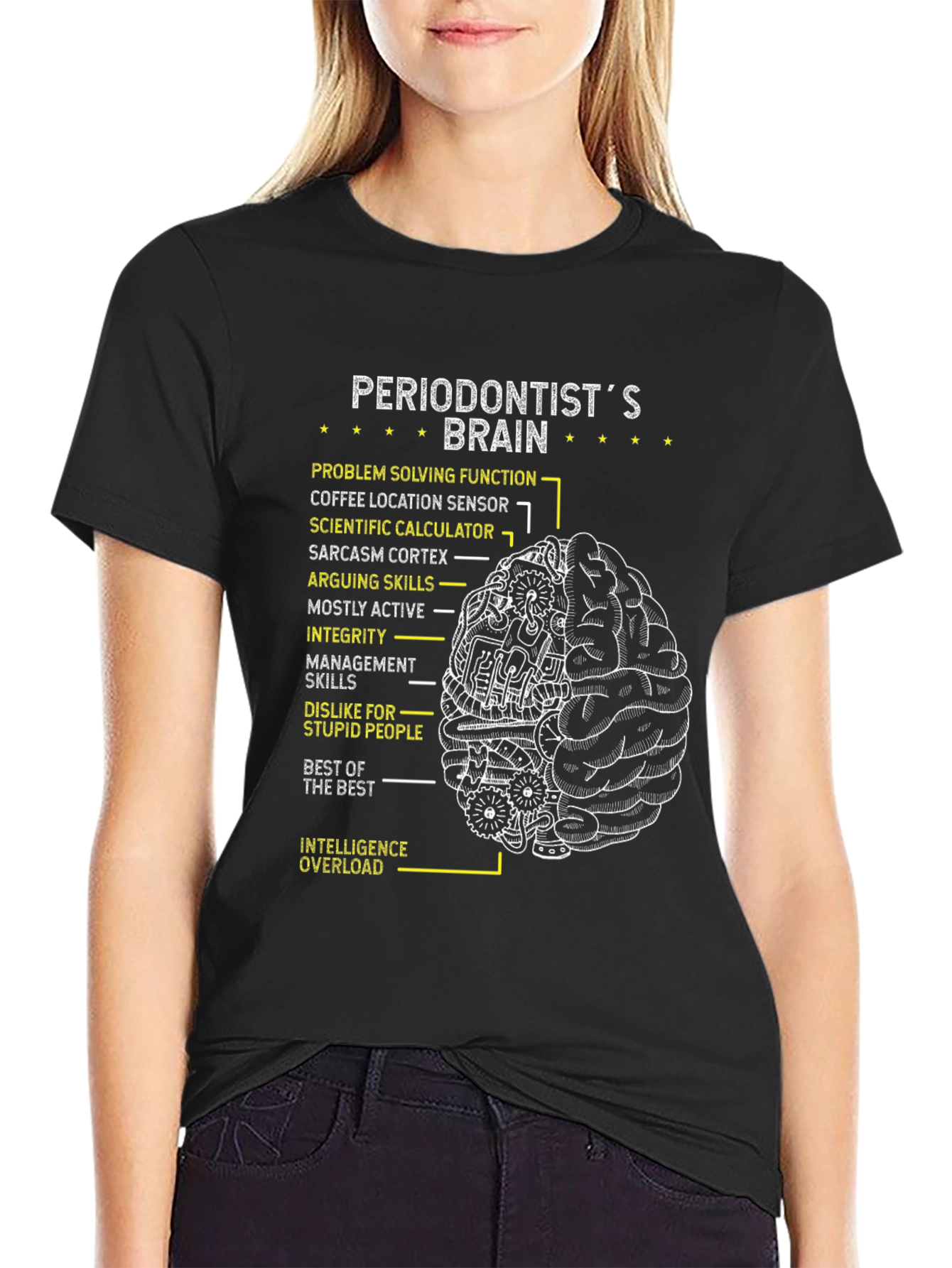 Periodontist Brain T-Shirt