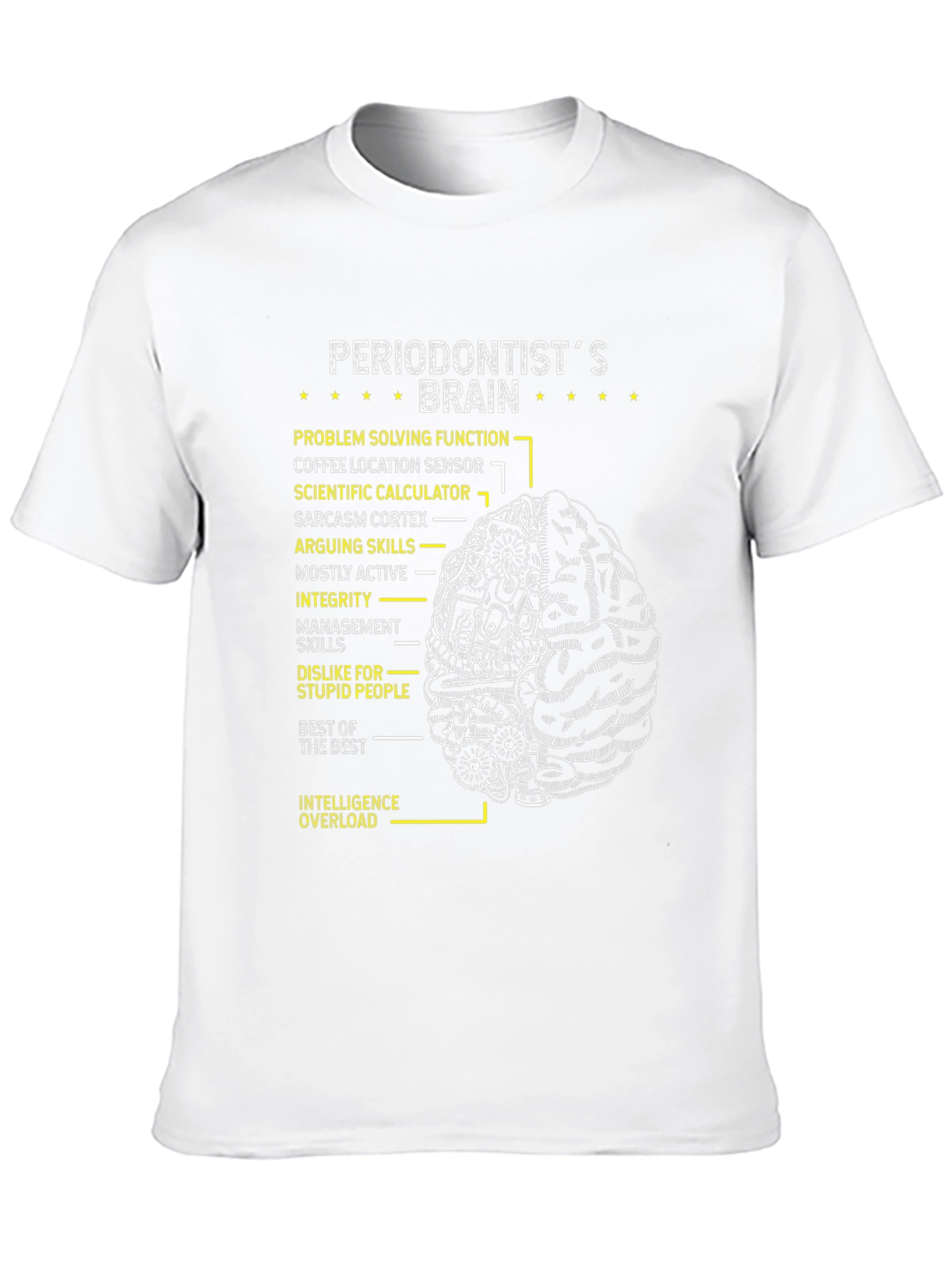 Periodontist Brain T-Shirt