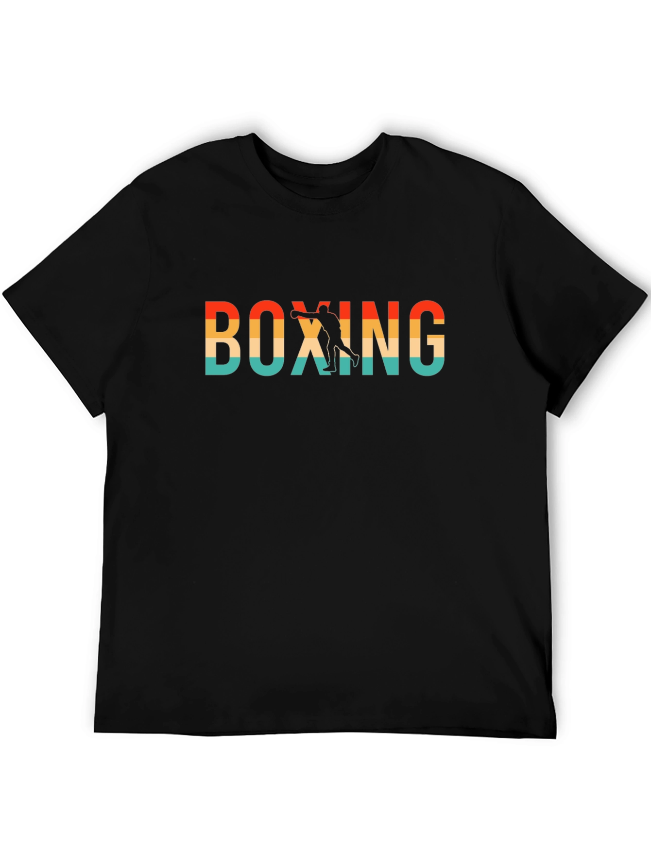 Retro Boxing Graphic Tee - Classic Style