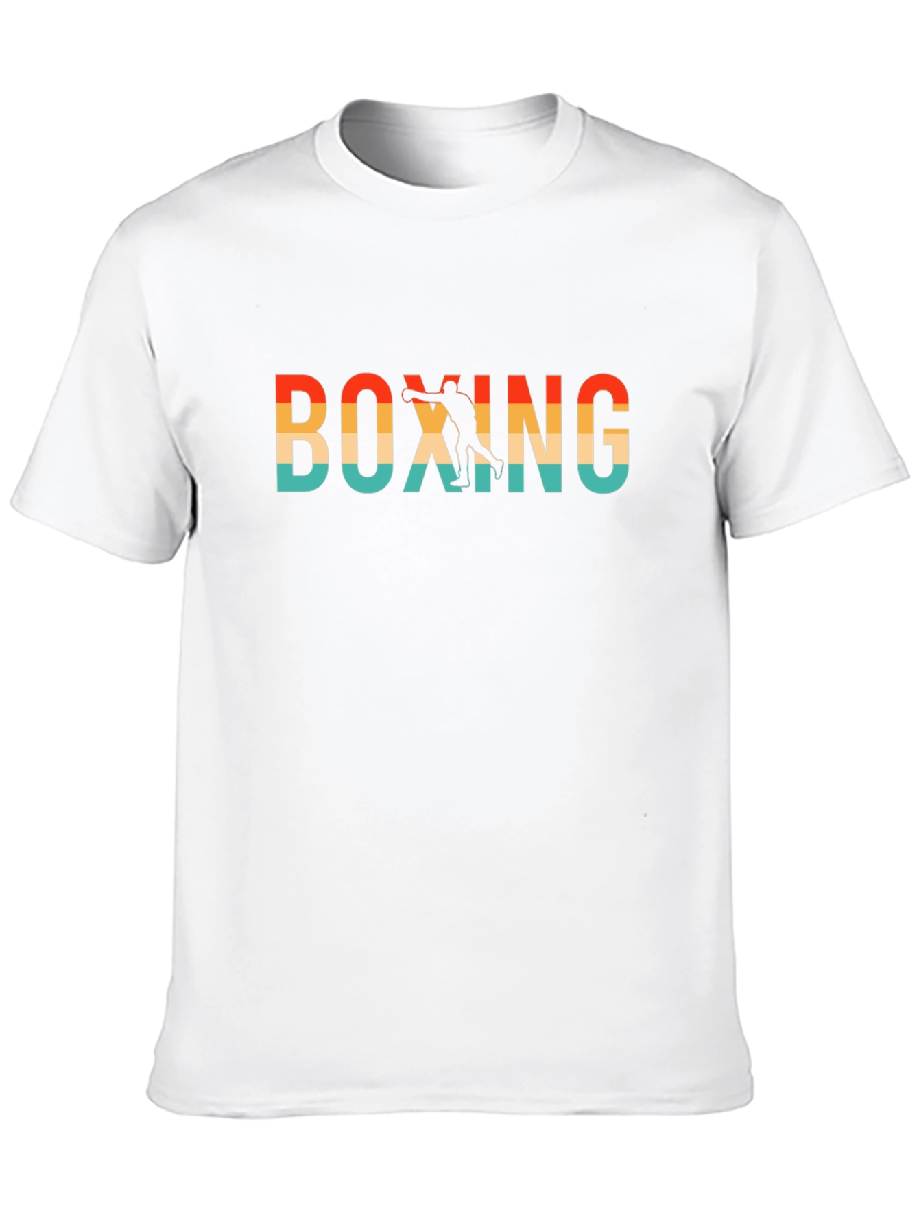 Retro Boxing Graphic Tee - Classic Style