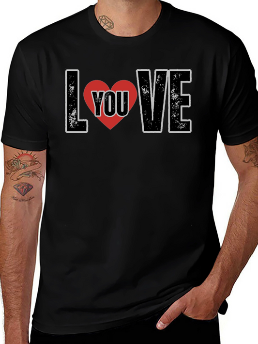 Love You T-Shirt - Stylish Graphic Tee