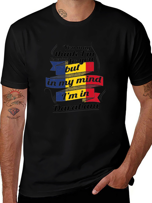 Darabani Mind T-Shirt - Black Cotton