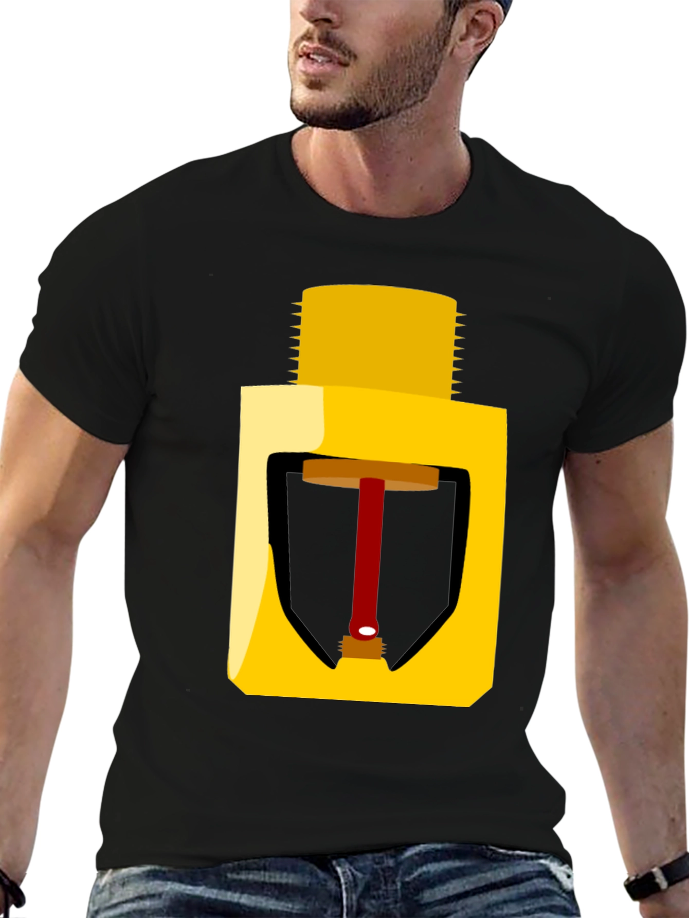 Sprinkler Head Graphic Tee - Safety First Fashion