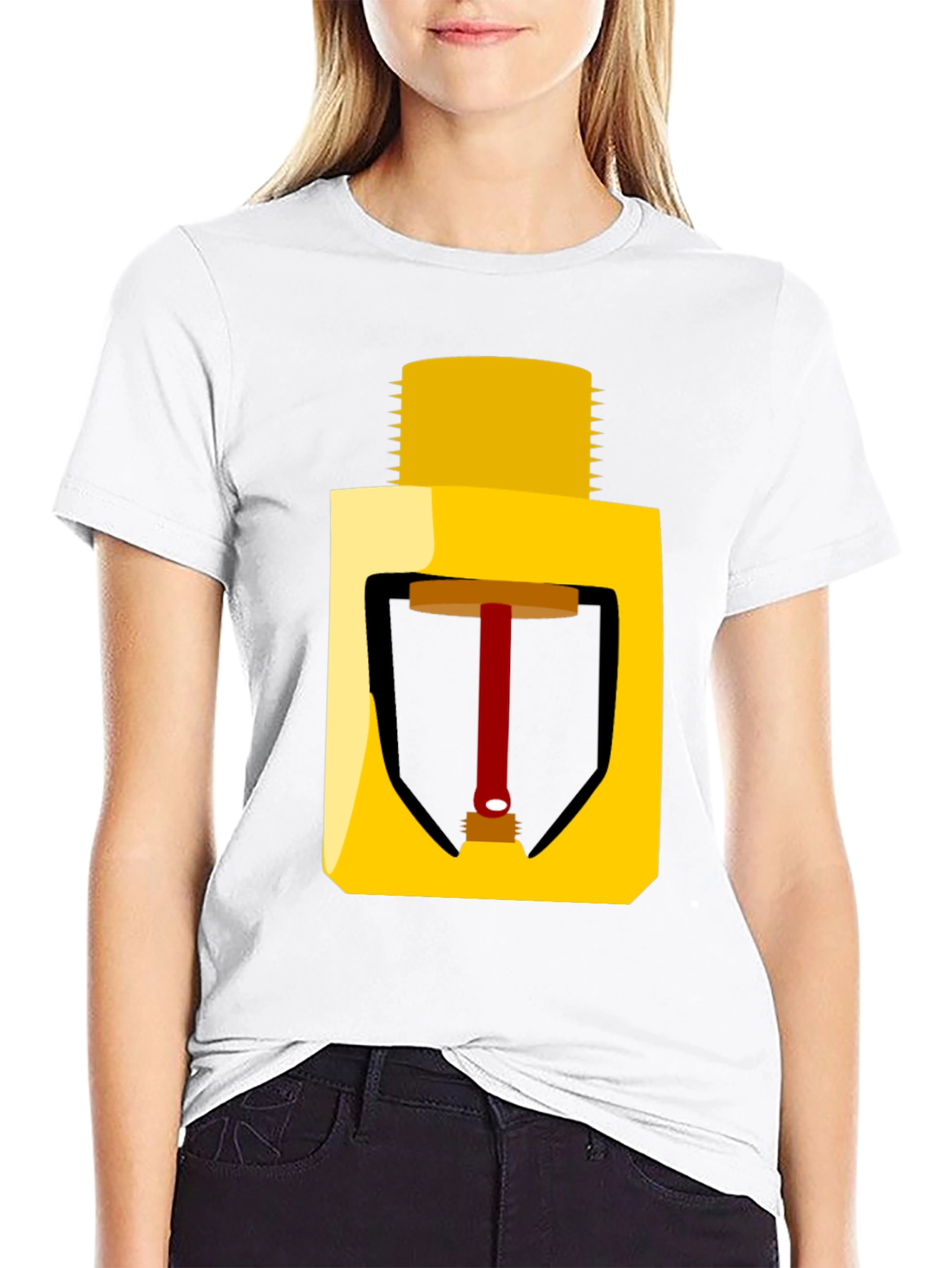 Sprinkler Head Graphic Tee - Safety First Fashion