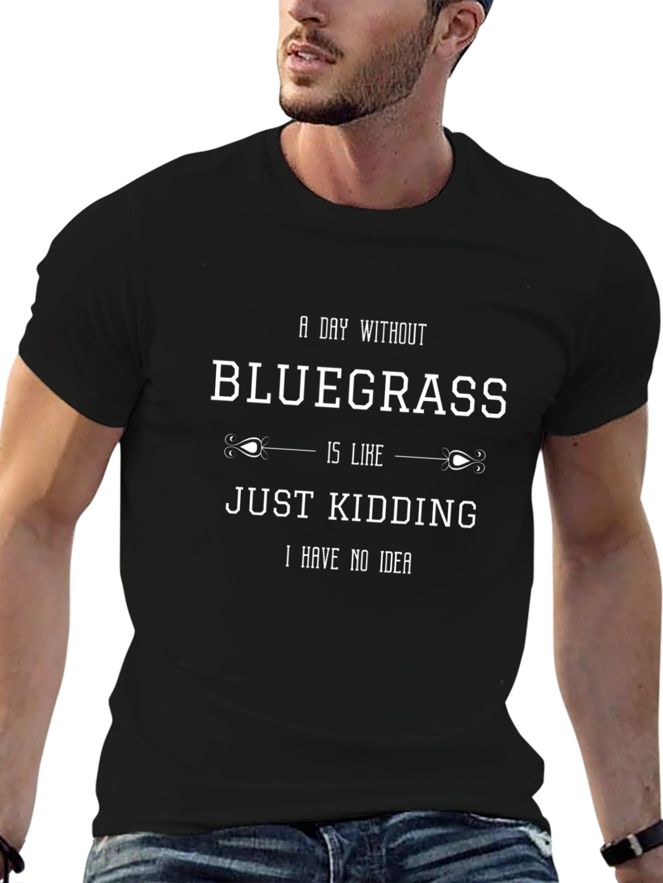 Bluegrass Music T-Shirt Funny Tee