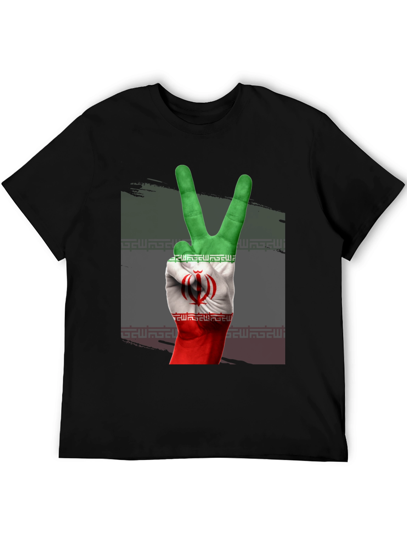 Iran Peace Sign Graphic Tee