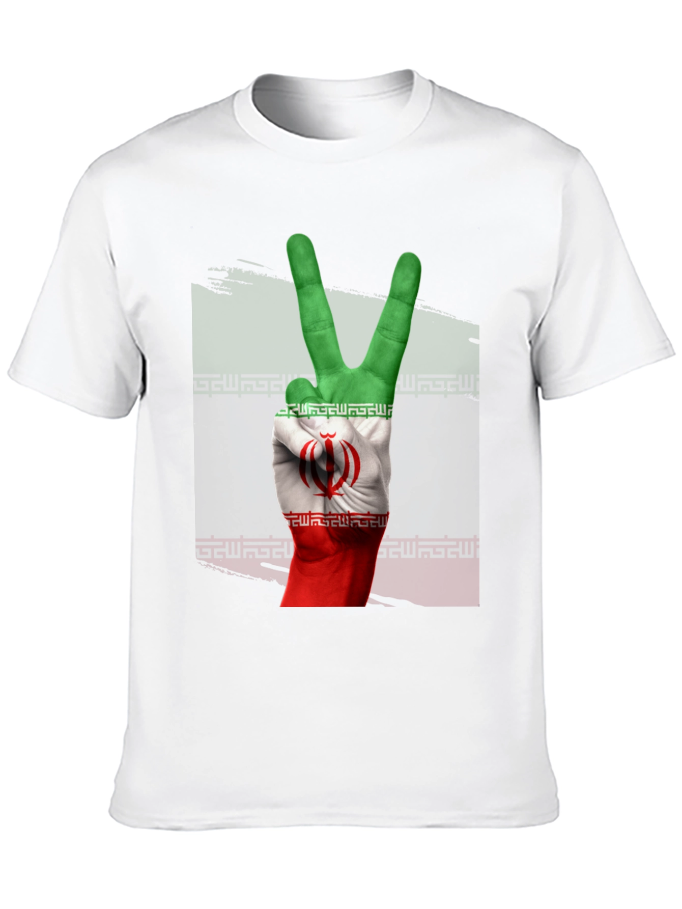 Iran Peace Sign Graphic Tee