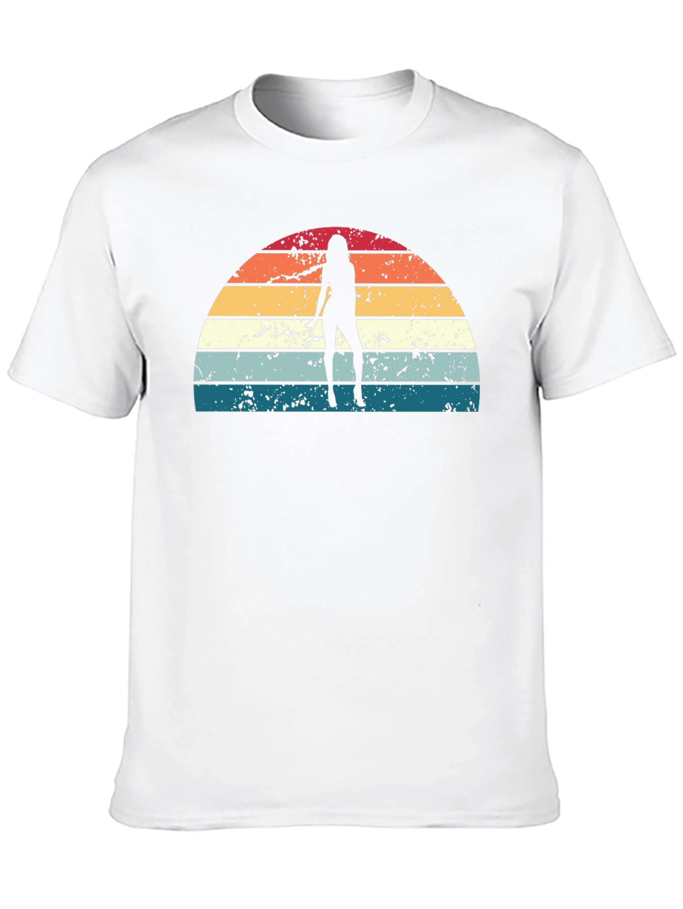 Retro Sunset Silhouette T-Shirt