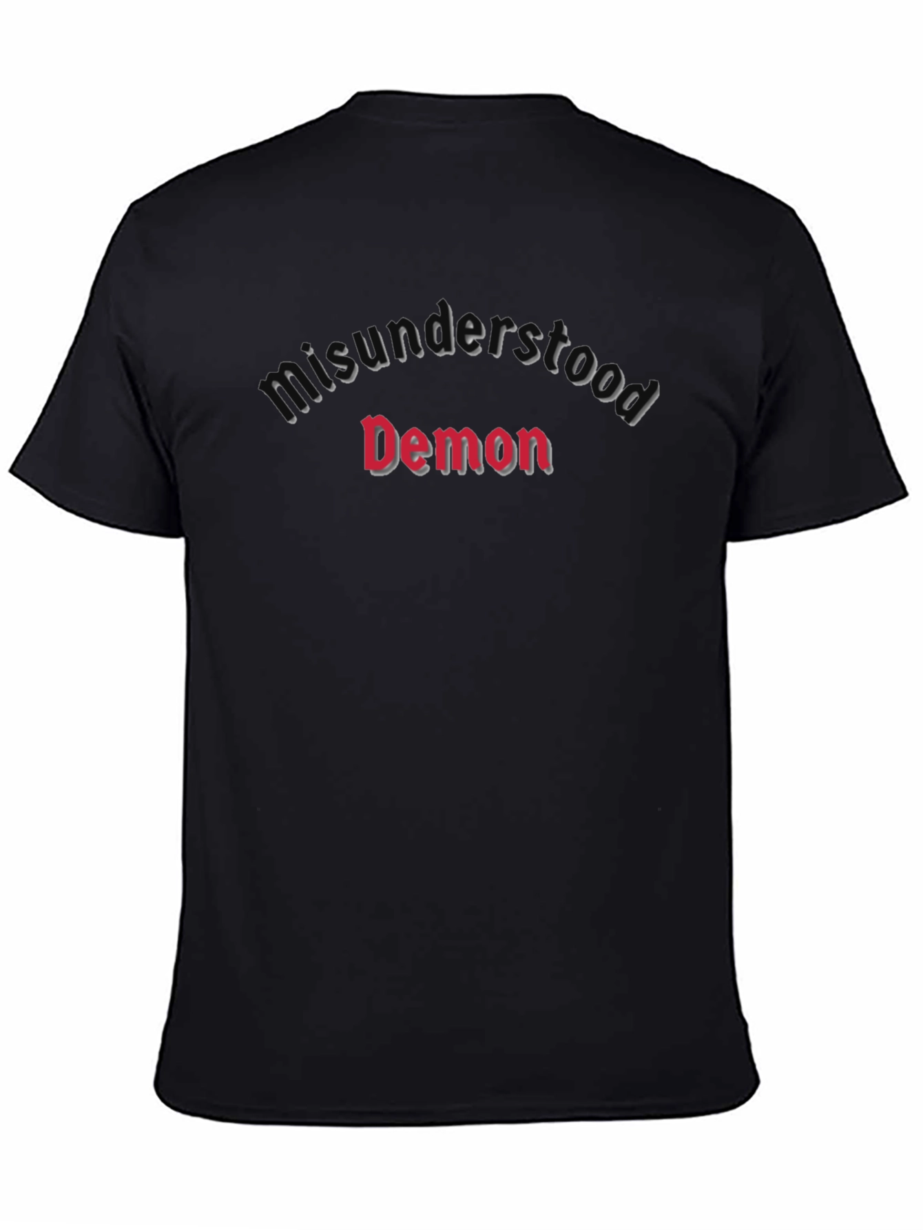 Misunderstood Demon Black Graphic Tee