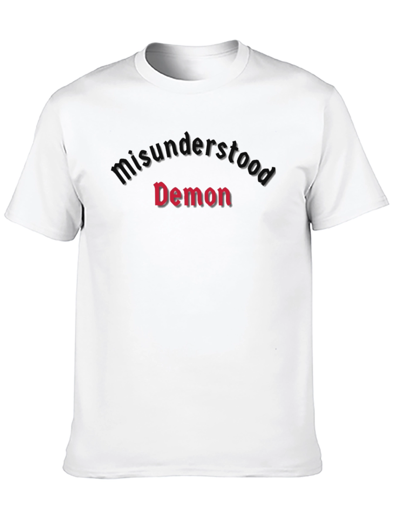 Misunderstood Demon Black Graphic Tee