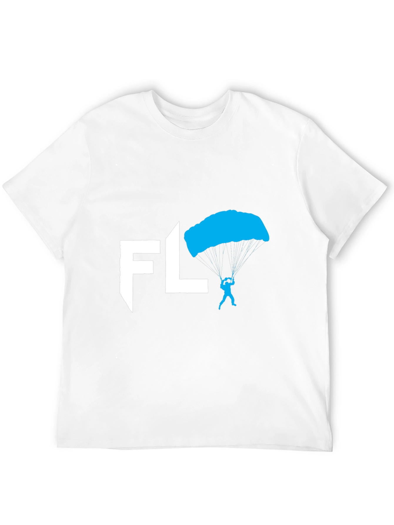 Skydiving FL T-Shirt - Black Cotton Tee