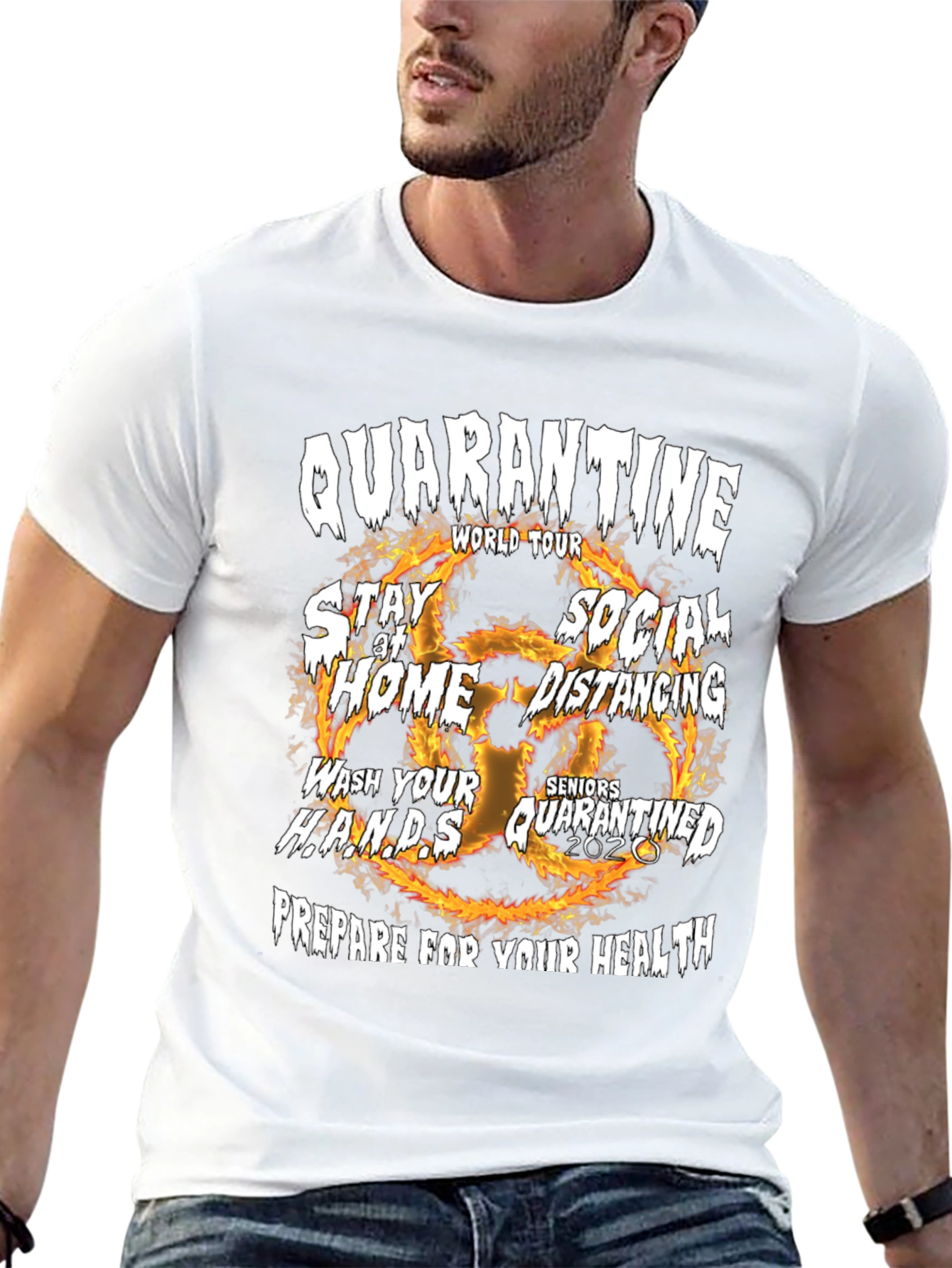 Quarantine World Tour Black T-Shirt