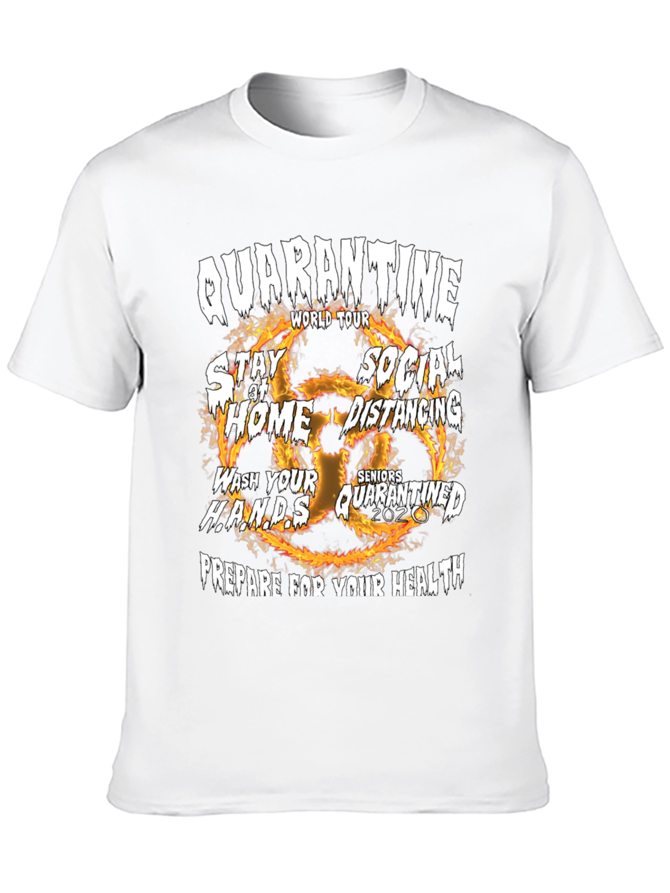Quarantine World Tour Black T-Shirt