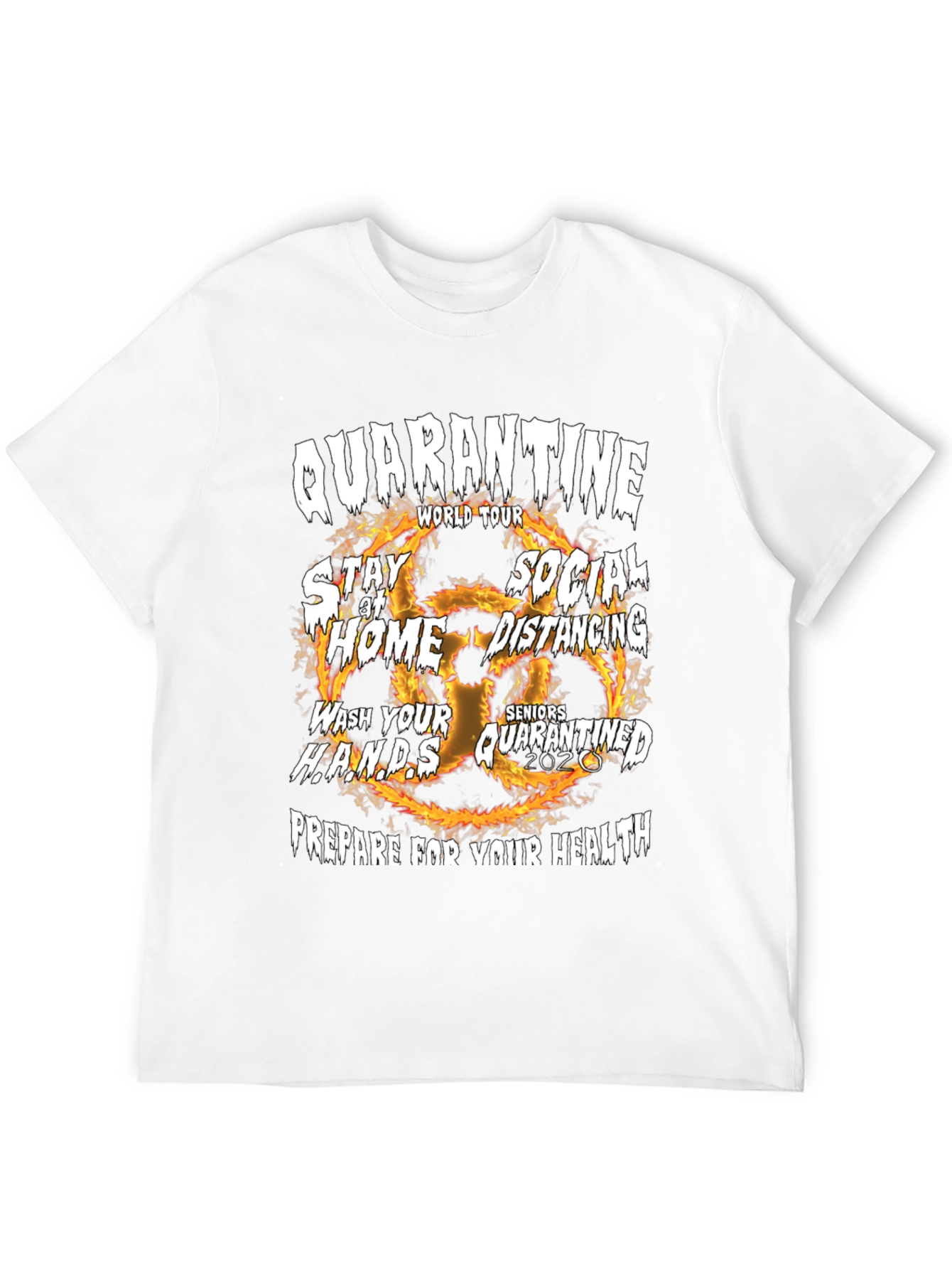 Quarantine World Tour Black T-Shirt