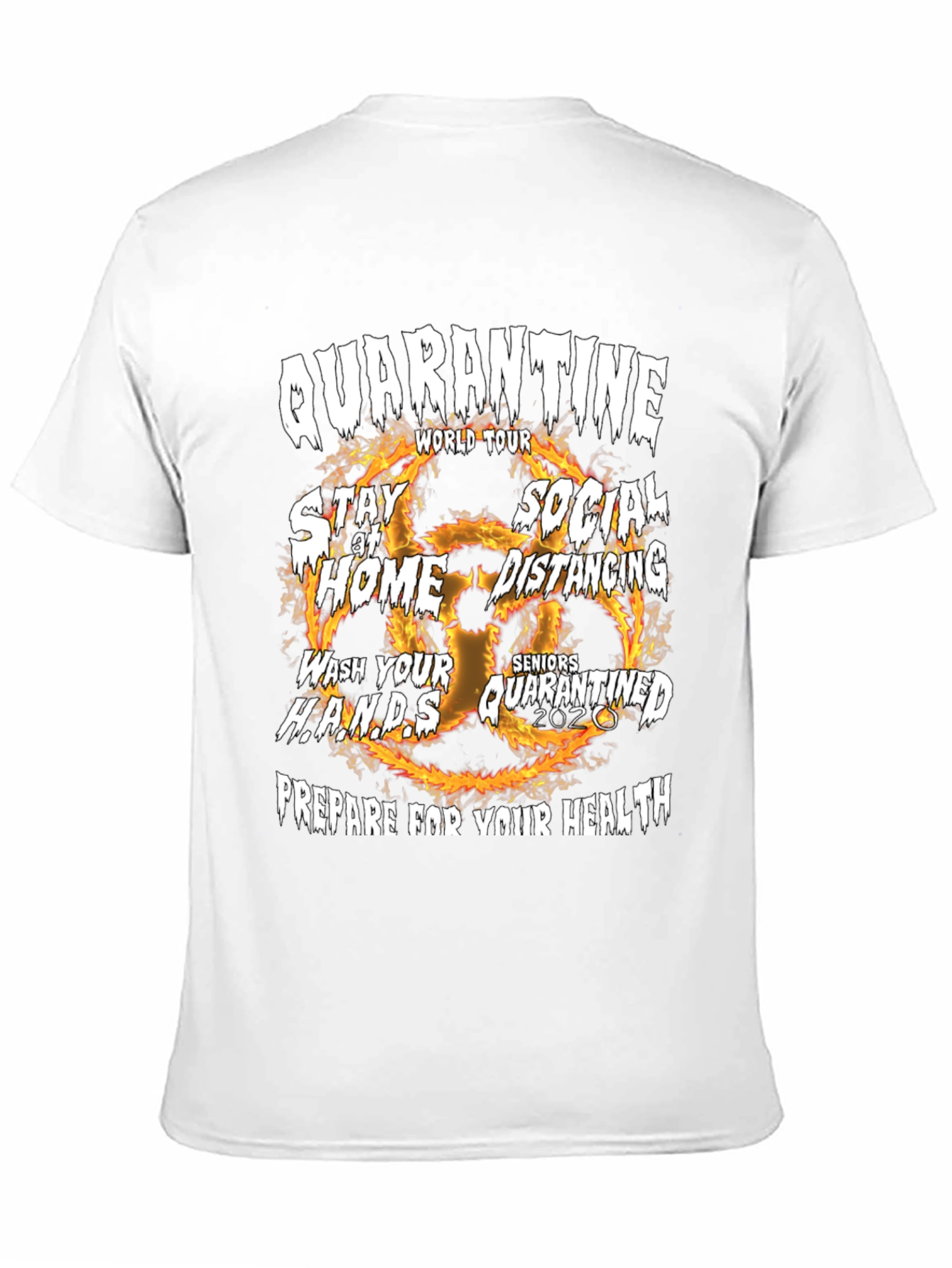 Quarantine World Tour Black T-Shirt