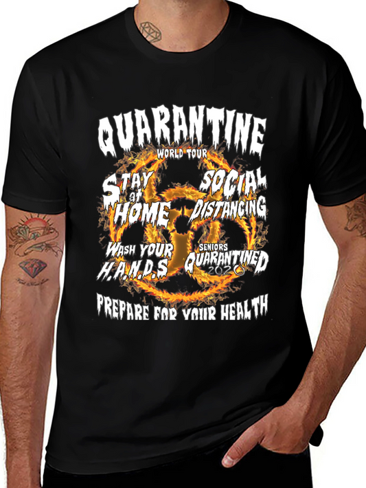 Quarantine World Tour Black T-Shirt