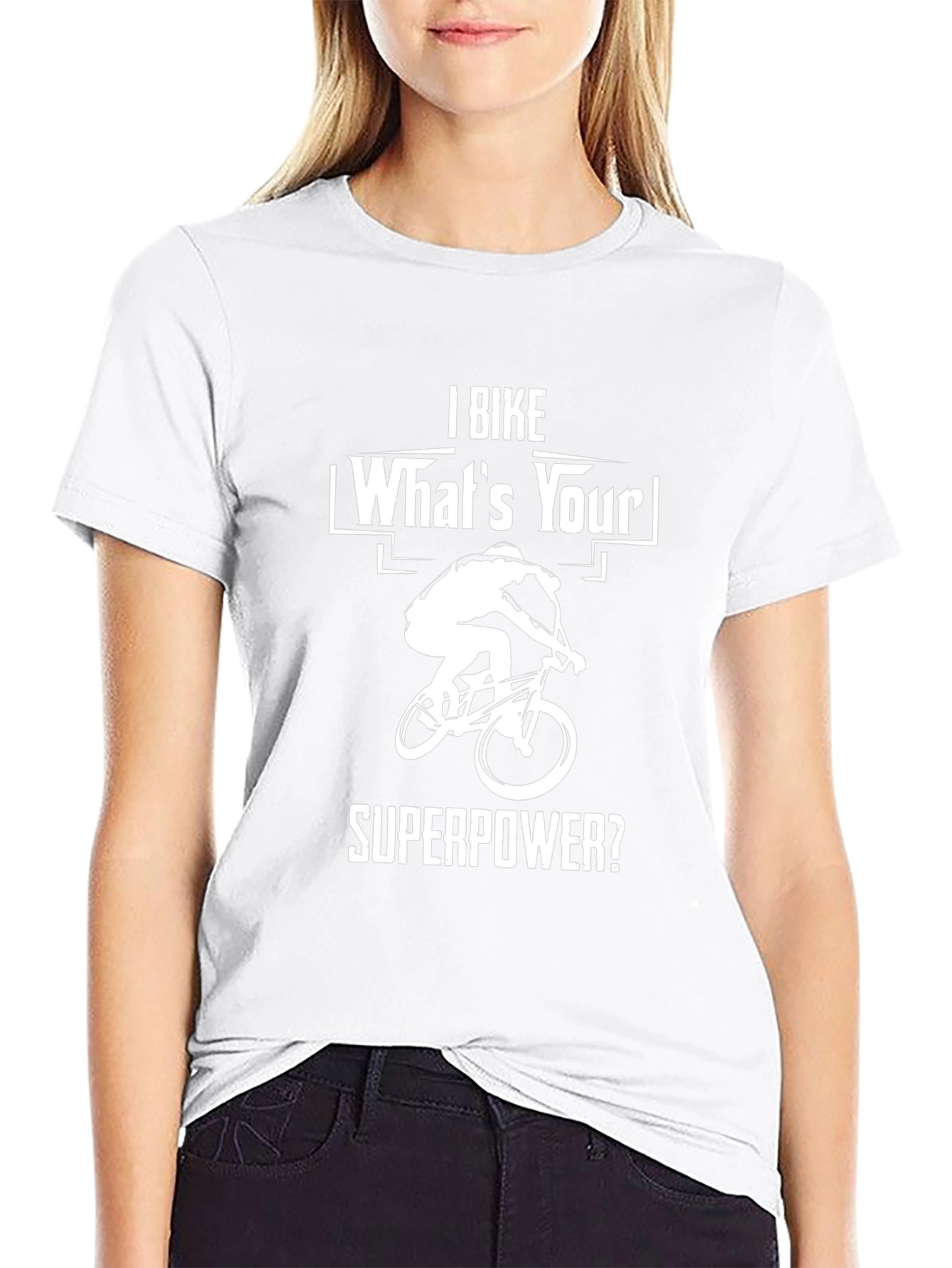 I Bike Whats Your Superpower? T-Shirt