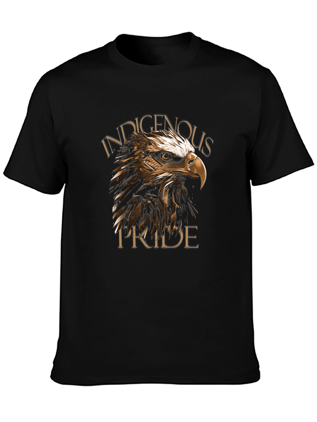 Indigenous Pride Eagle Graphic T-Shirt
