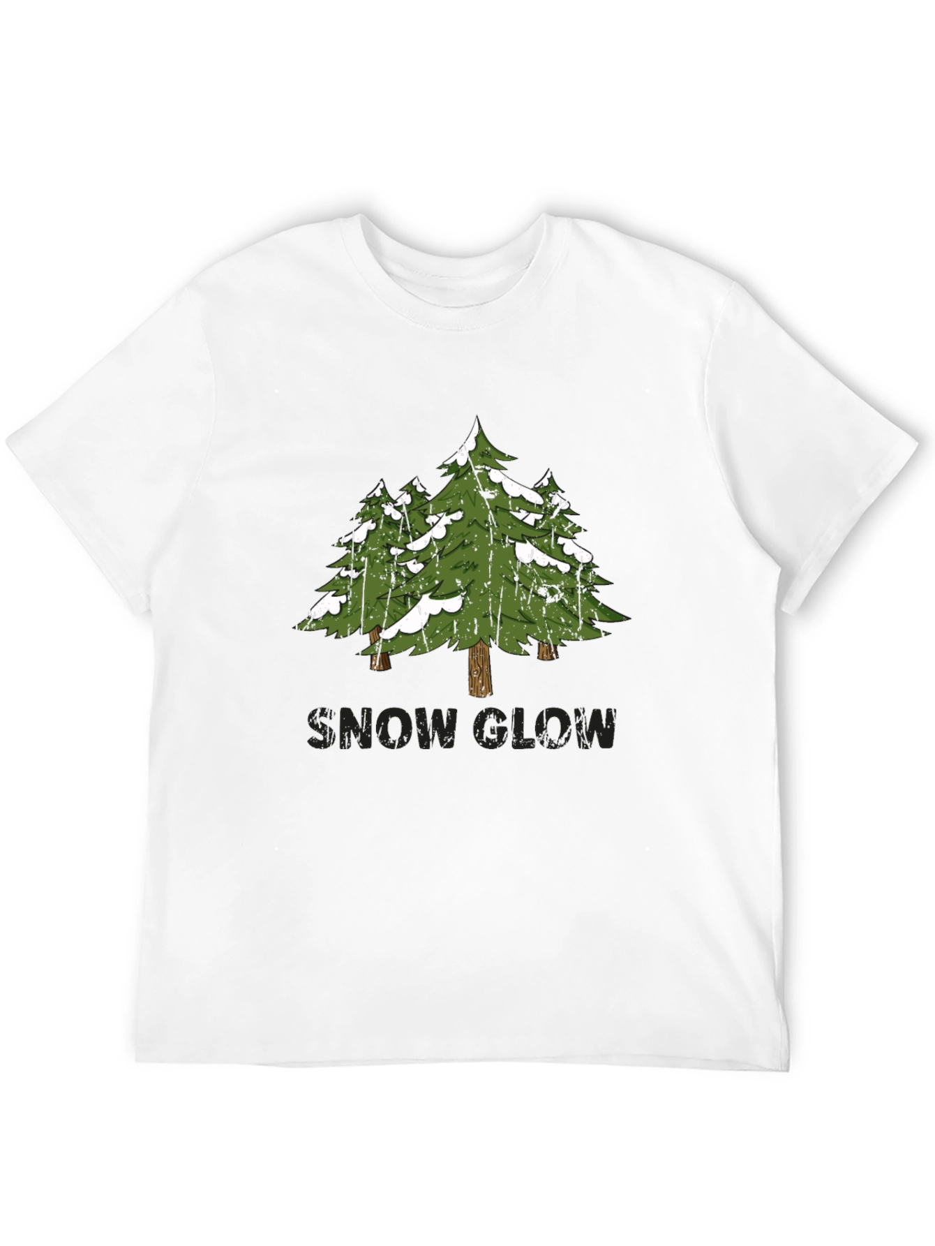 Snow Glow Pine Tree Graphic Tee