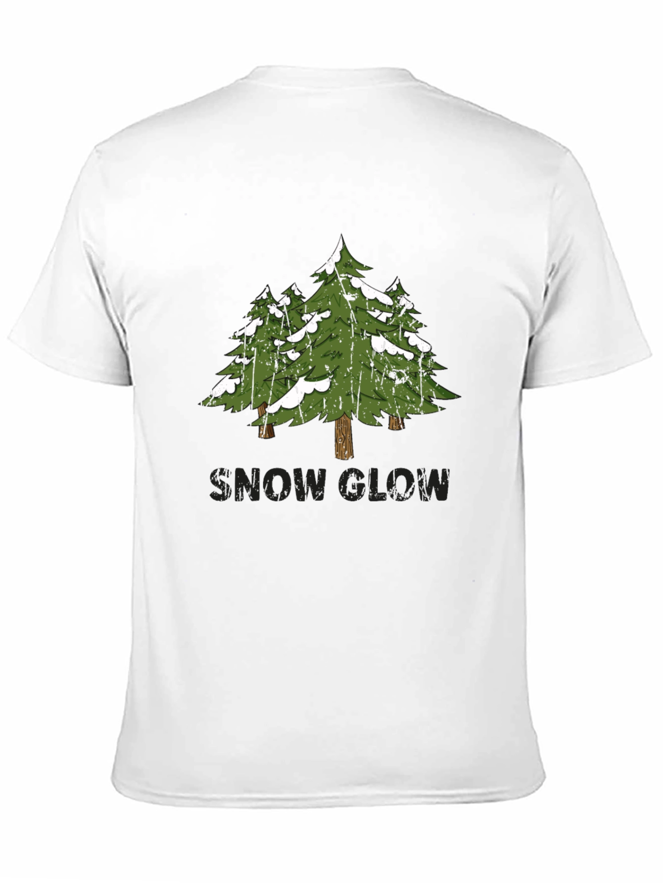 Snow Glow Pine Tree Graphic Tee