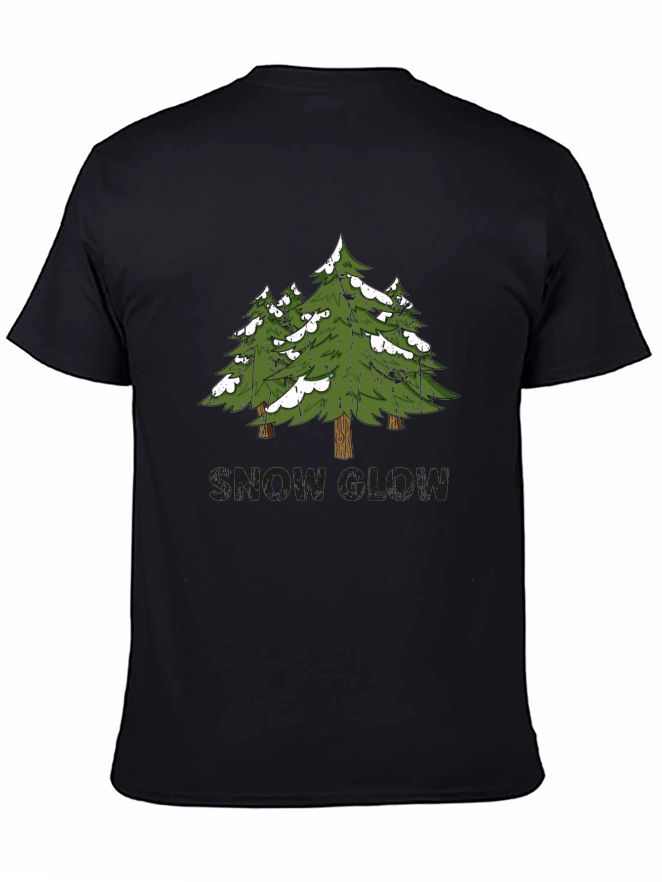 Snow Glow Pine Tree Graphic Tee