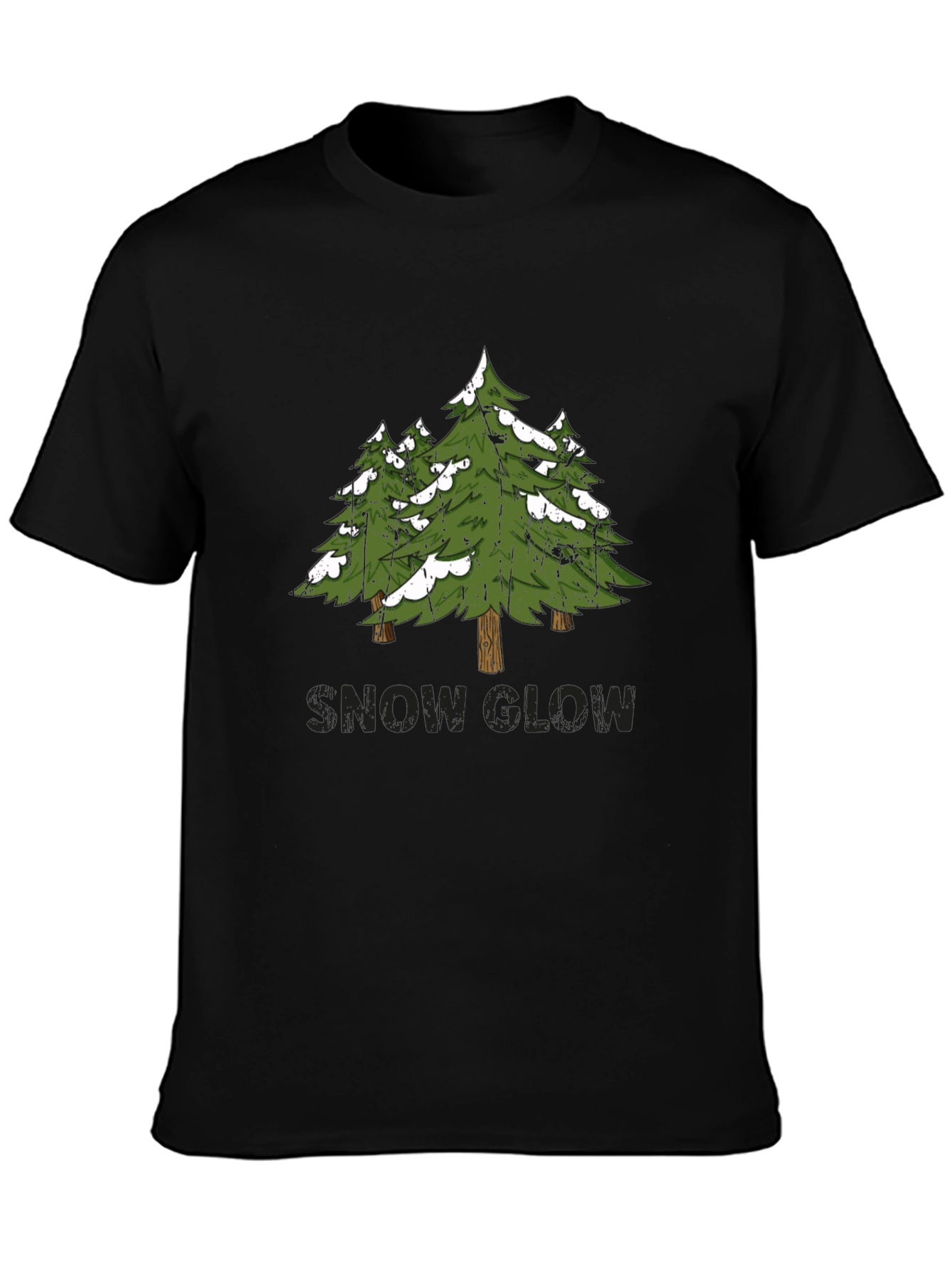 Snow Glow Pine Tree Graphic Tee