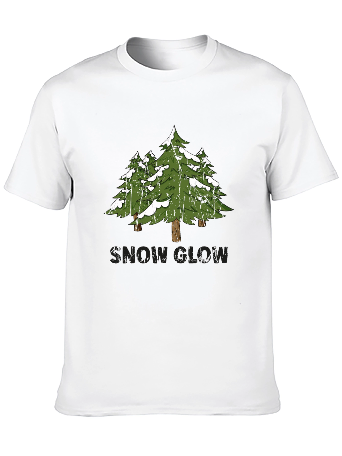 Snow Glow Pine Tree Graphic Tee