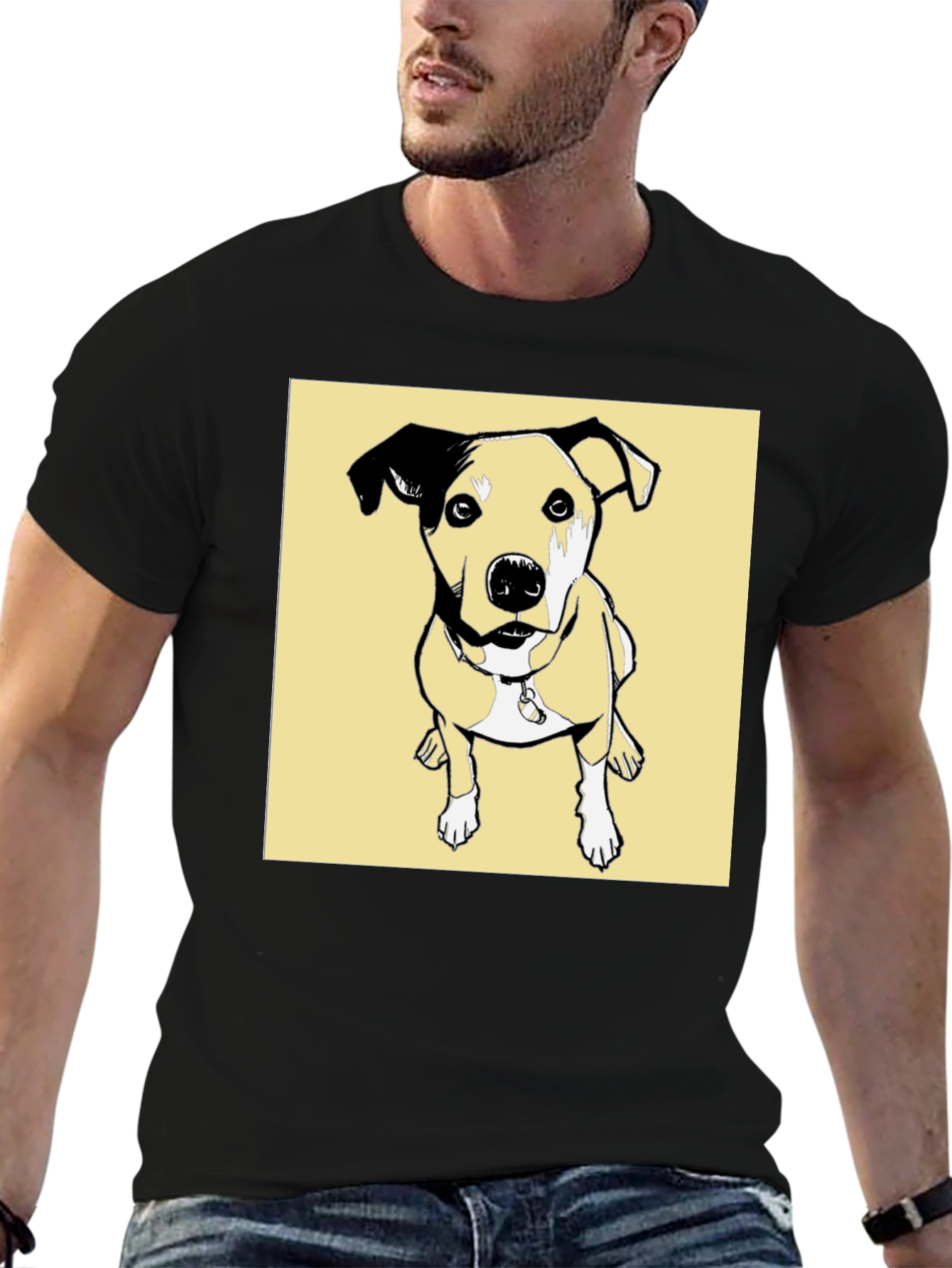 Dog Graphic Tee - Cute Animal Lover T-Shirt