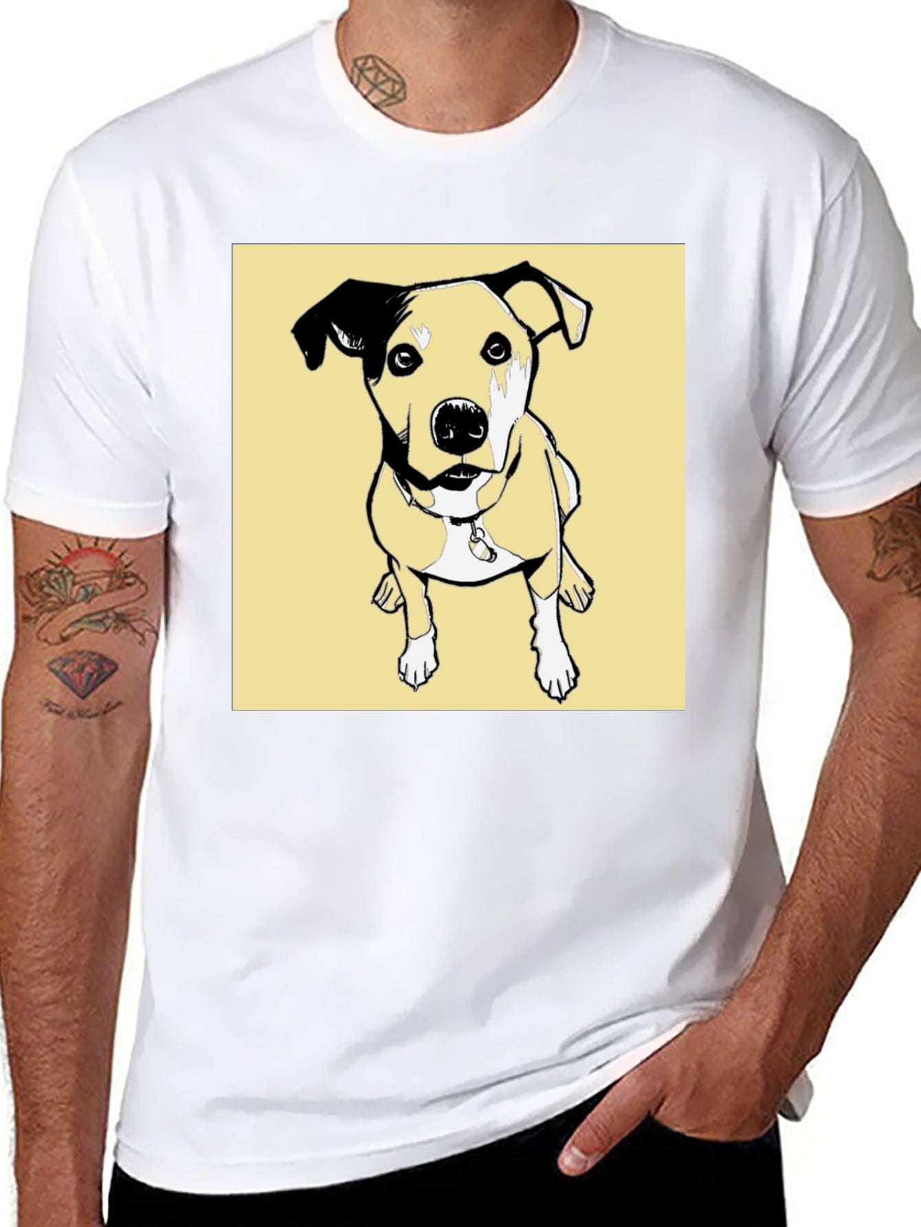 Dog Graphic Tee - Cute Animal Lover T-Shirt