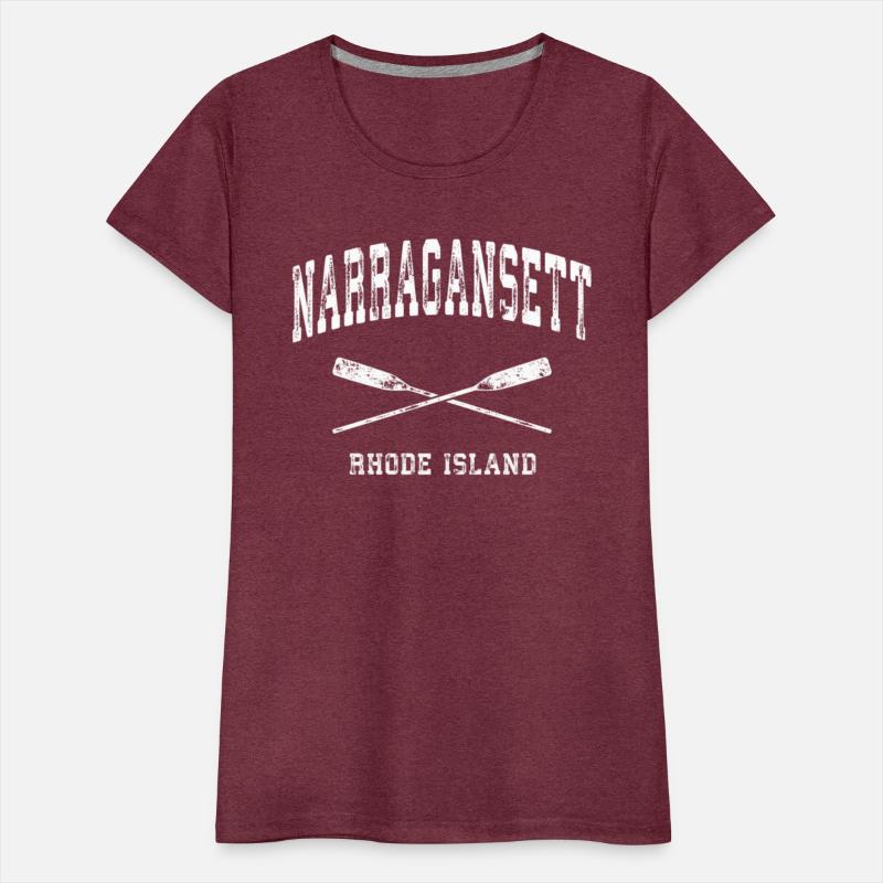 Narragansett Rhode Island Nautical Crossed Oars
