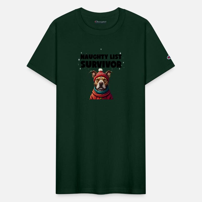 Naughty List Survivor Winter Great Dane Dog