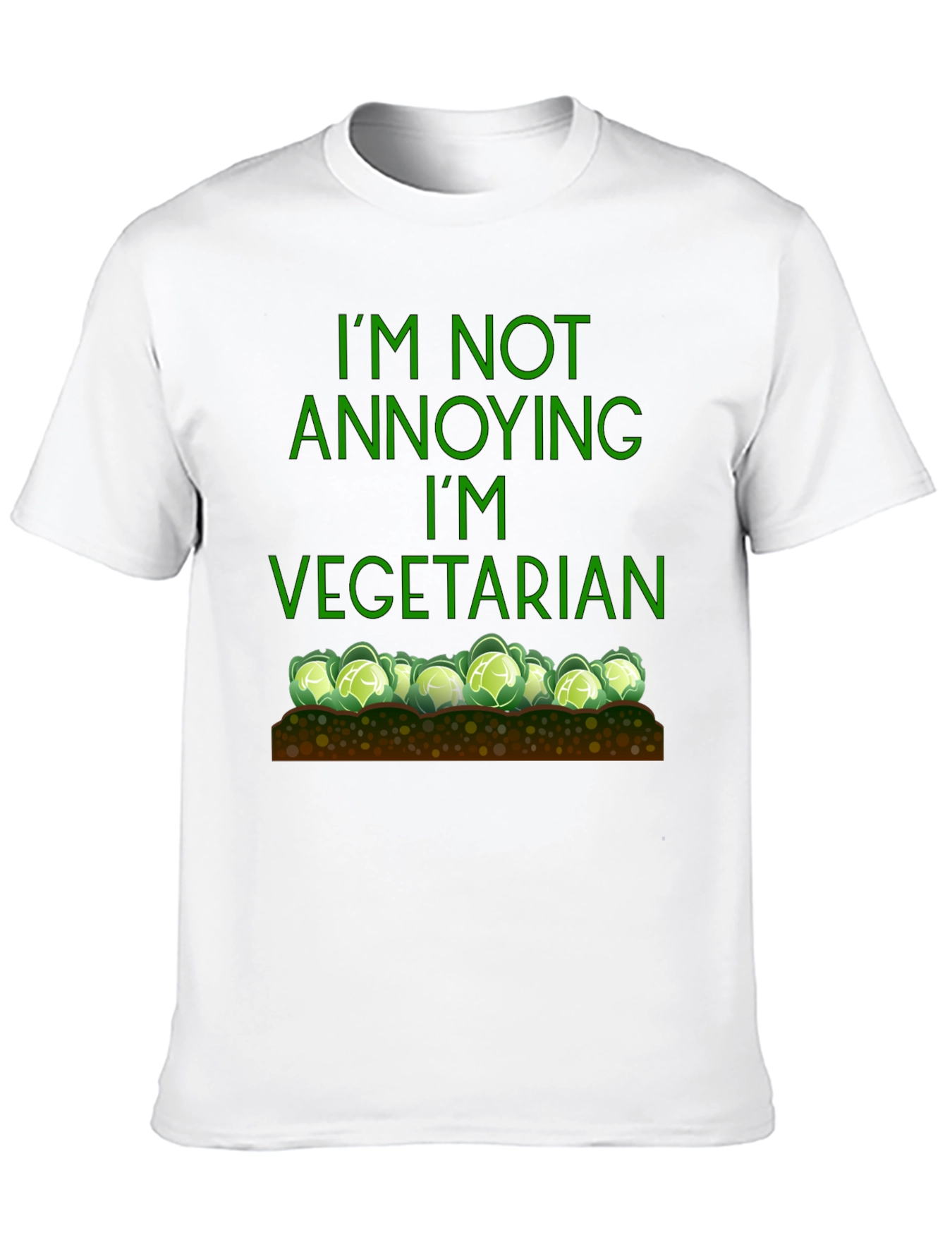 Funny Vegetarian T-Shirt - Im Not Annoying