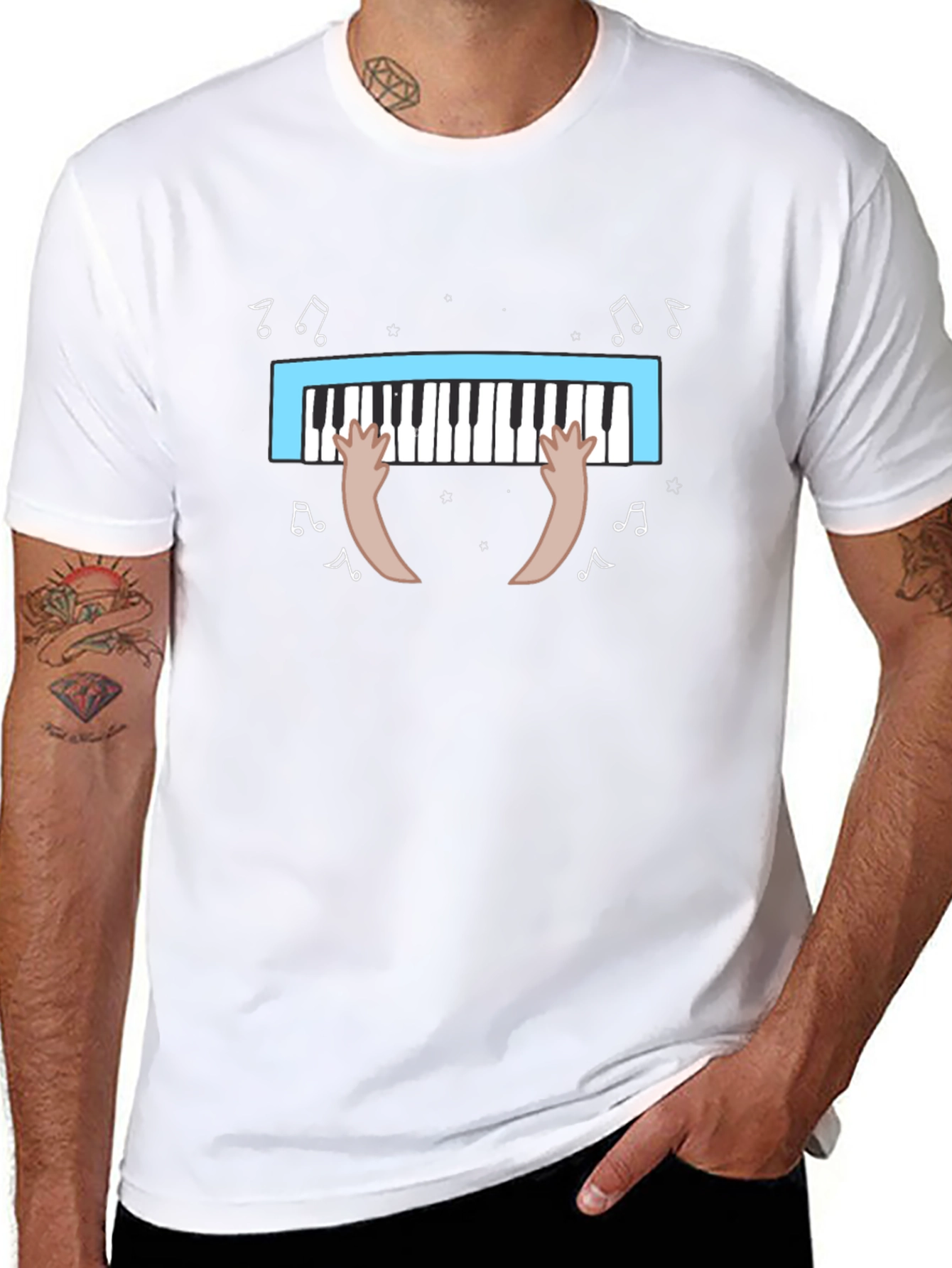 Musical Piano T-Shirt