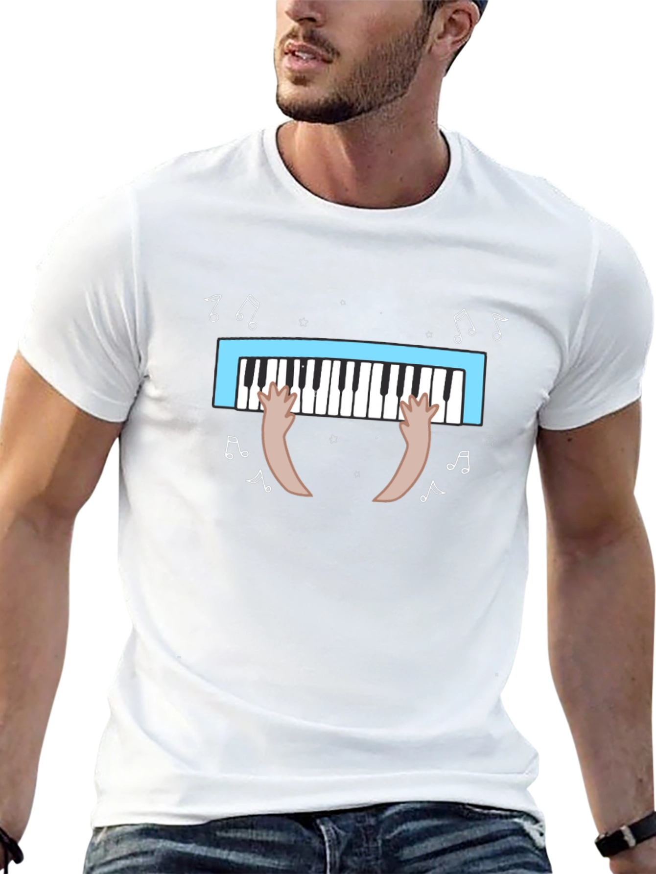 Musical Piano T-Shirt