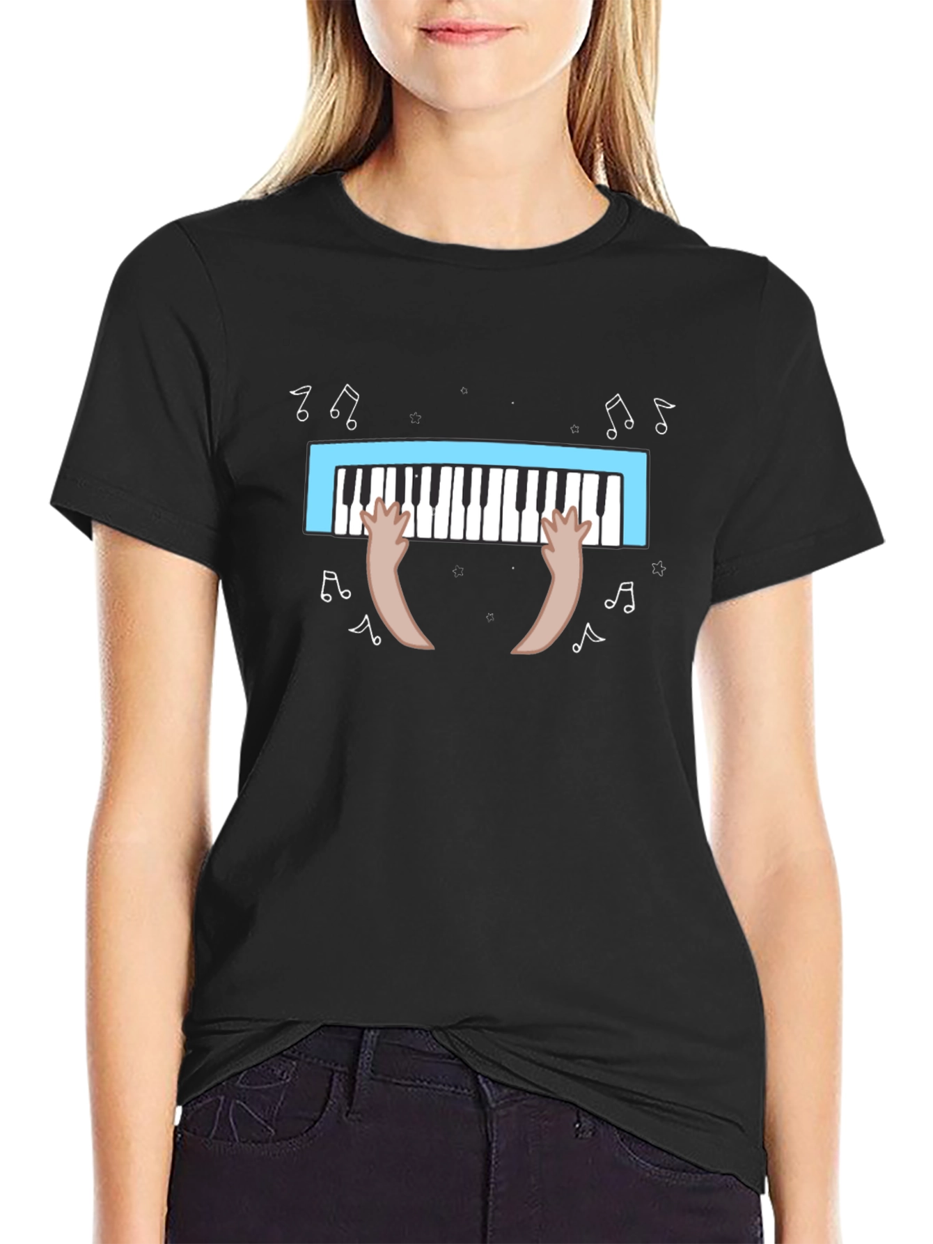 Musical Piano T-Shirt