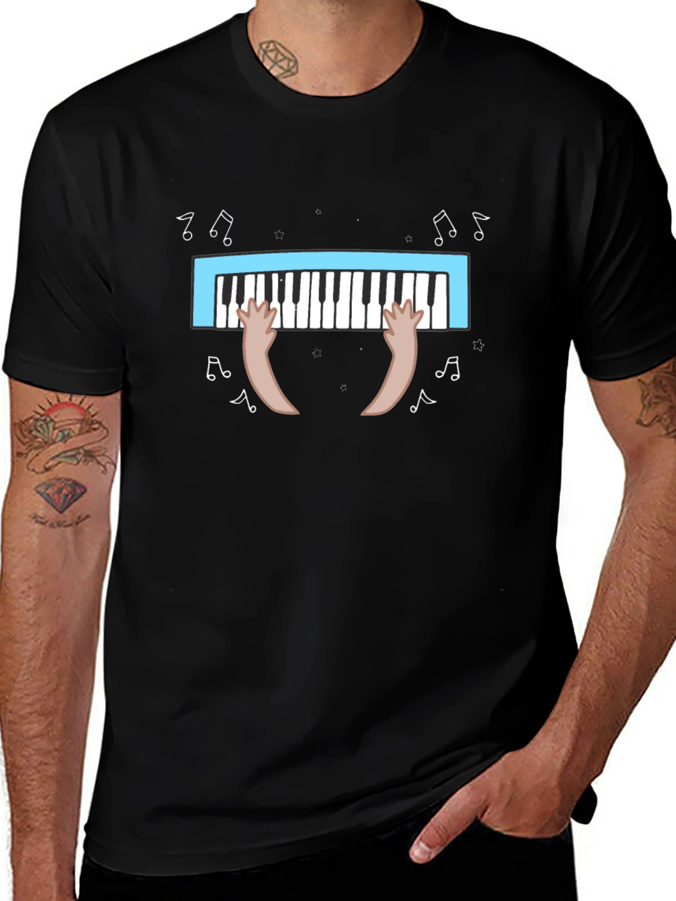 Musical Piano T-Shirt