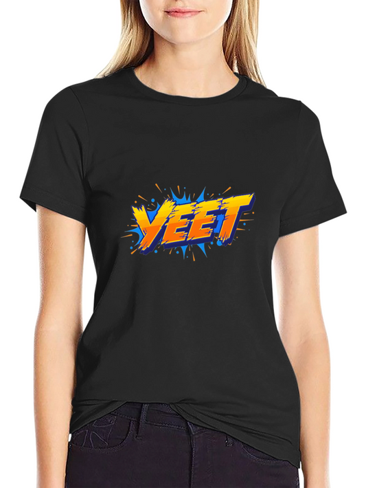 YEET Graphic Black T-Shirt