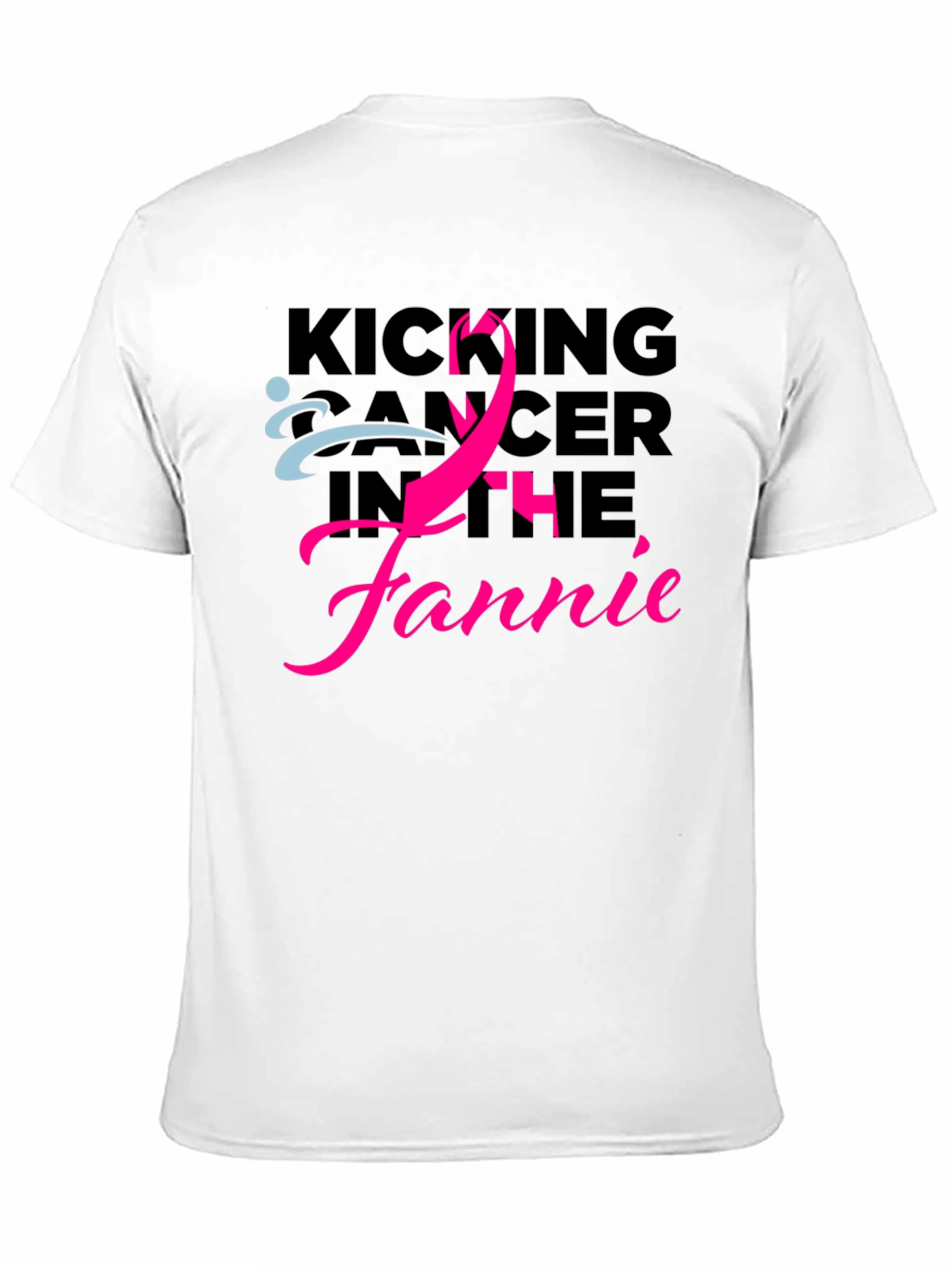 Kicking Cancer T-Shirt Fight Cancer Tee