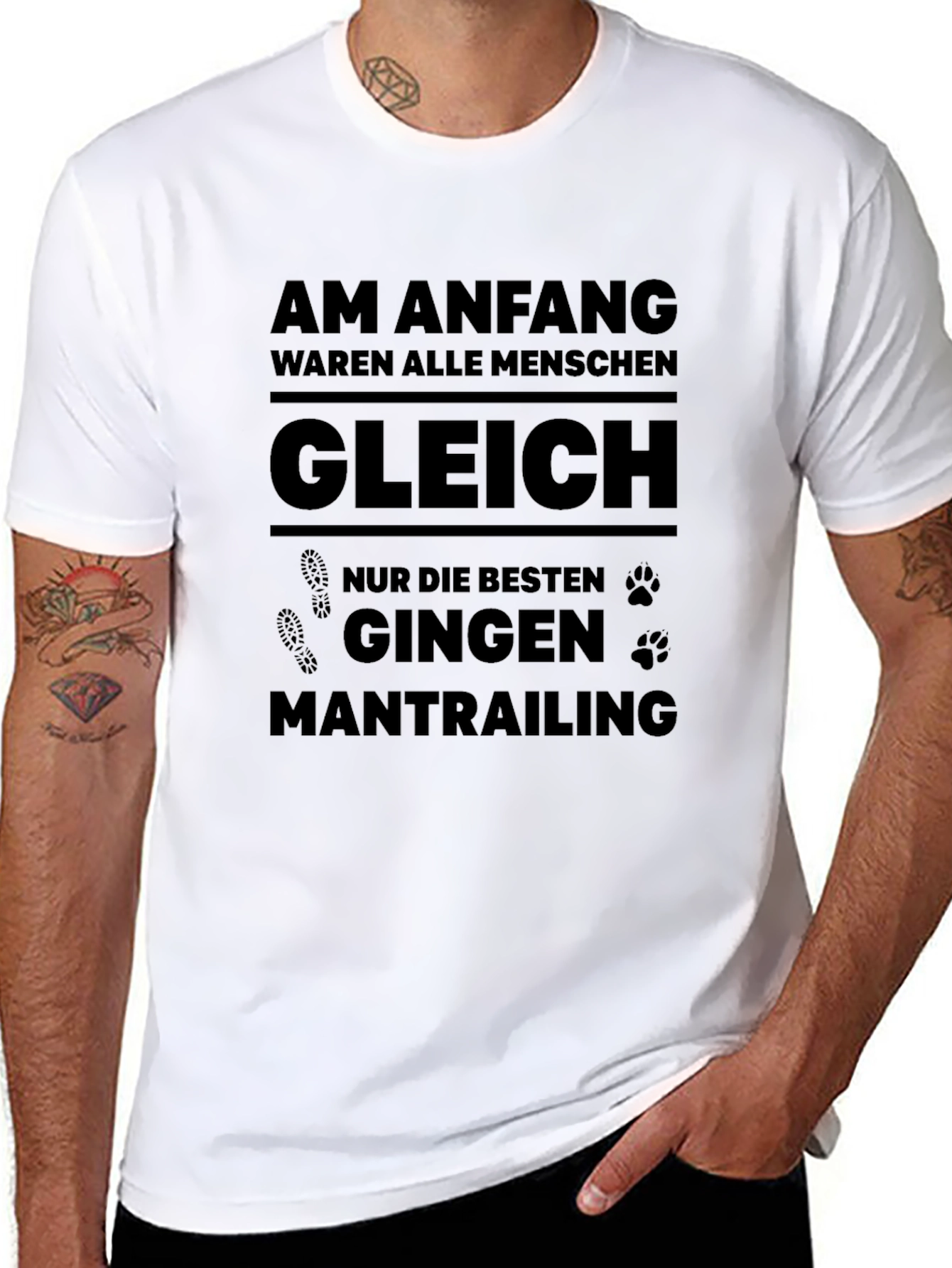 Funny German Mantrailing T-Shirt