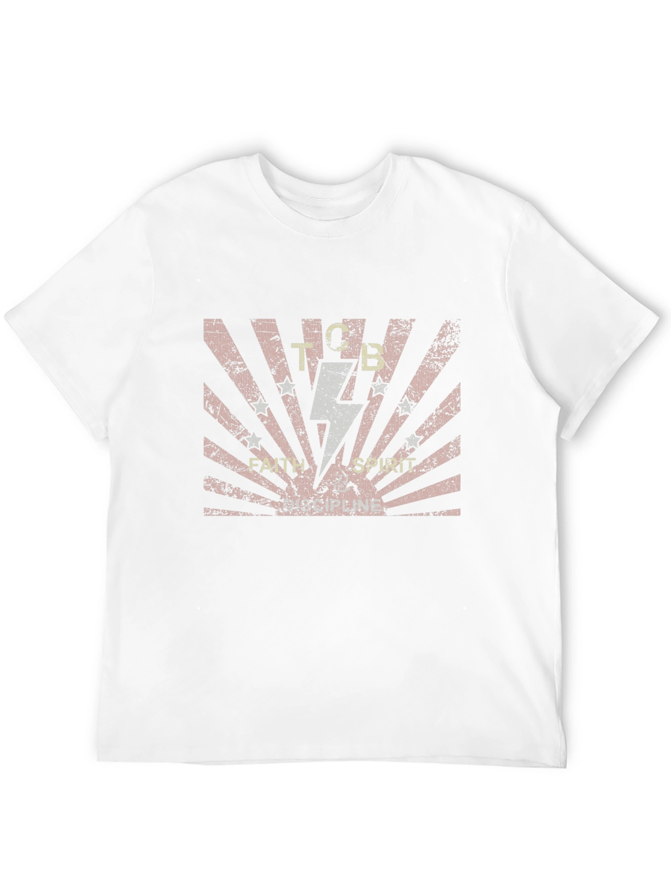 TCB Faith Spirit T-Shirt - Black Cotton Tee