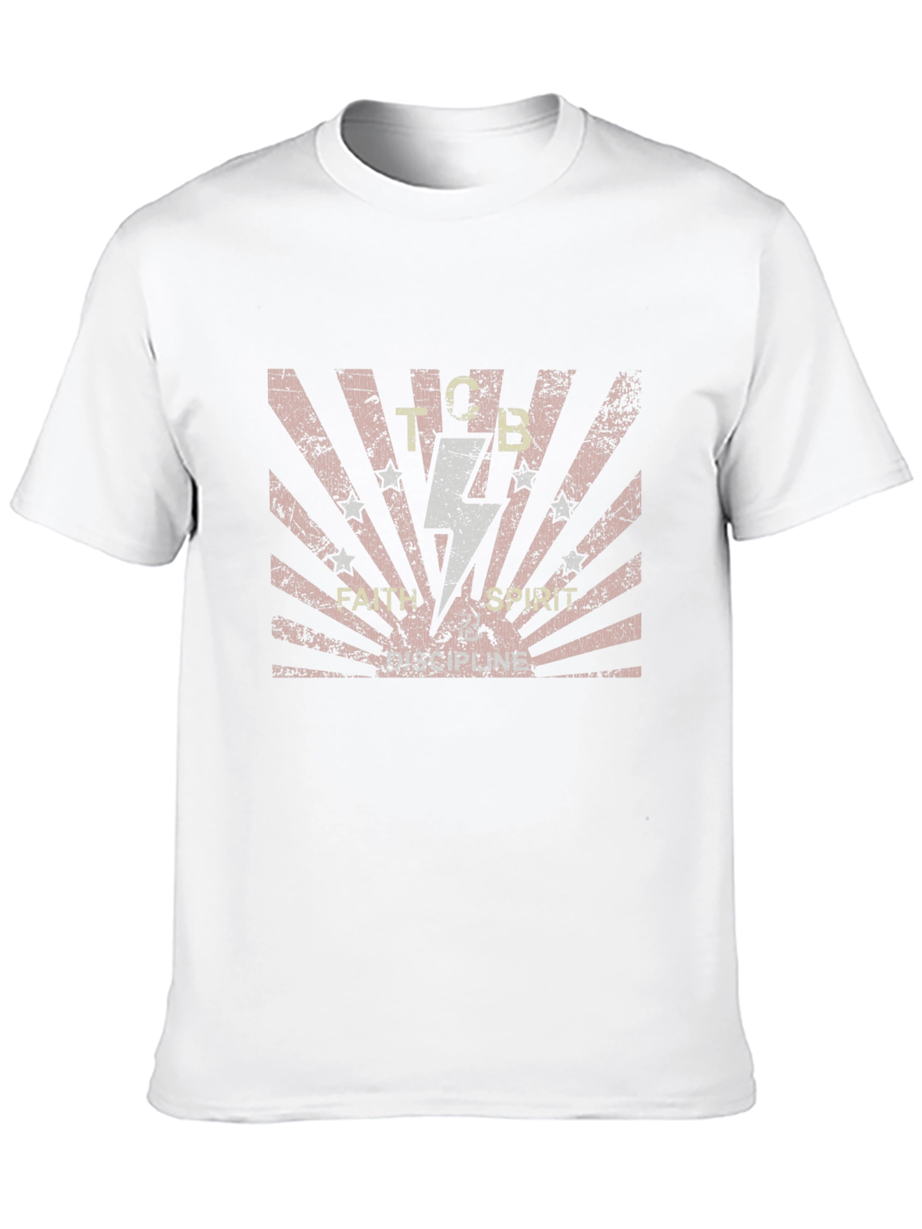 TCB Faith Spirit T-Shirt - Black Cotton Tee
