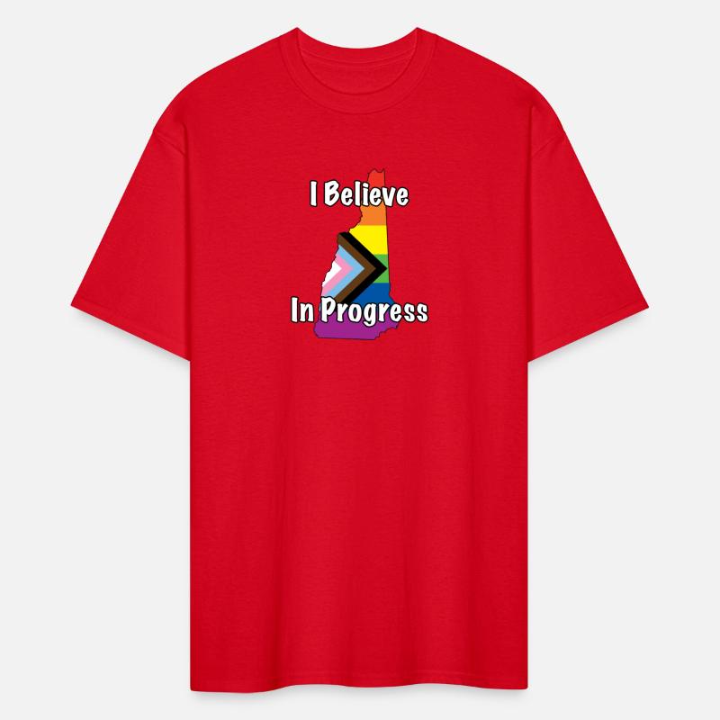 New Hampshire Pride Believe in Progress Flag
