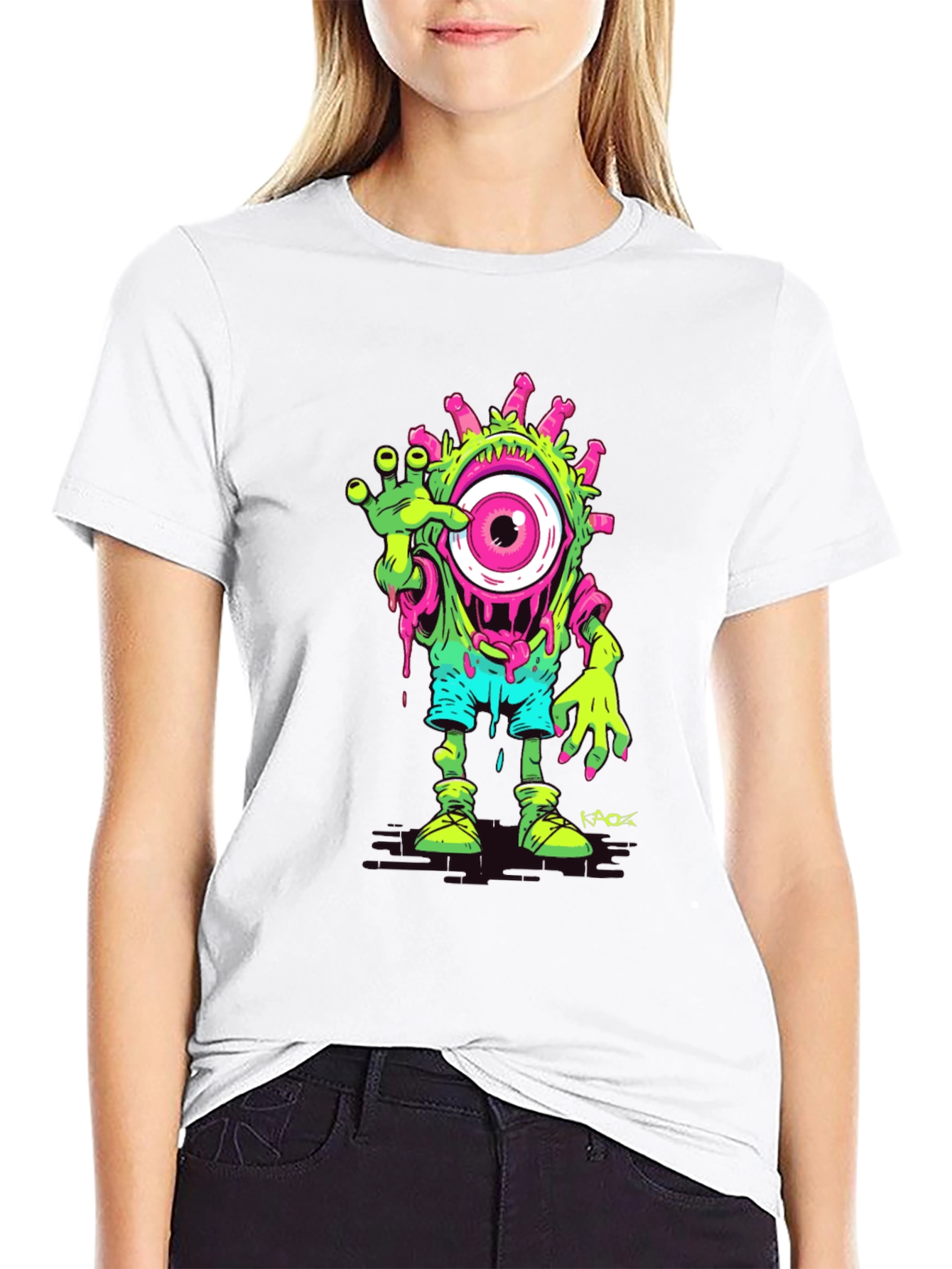 Monster Eye Graphic T-Shirt