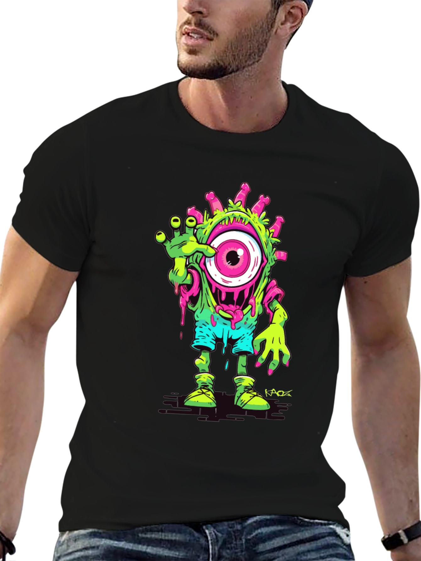 Monster Eye Graphic T-Shirt