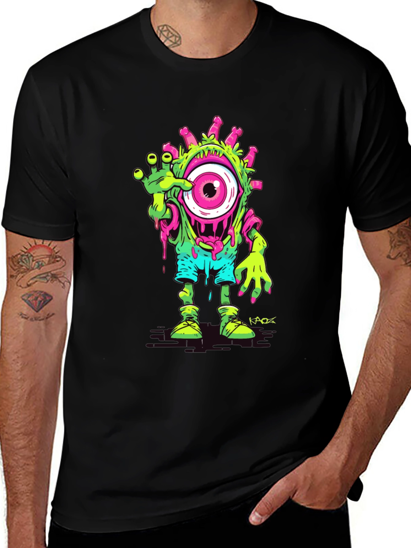 Monster Eye Graphic T-Shirt