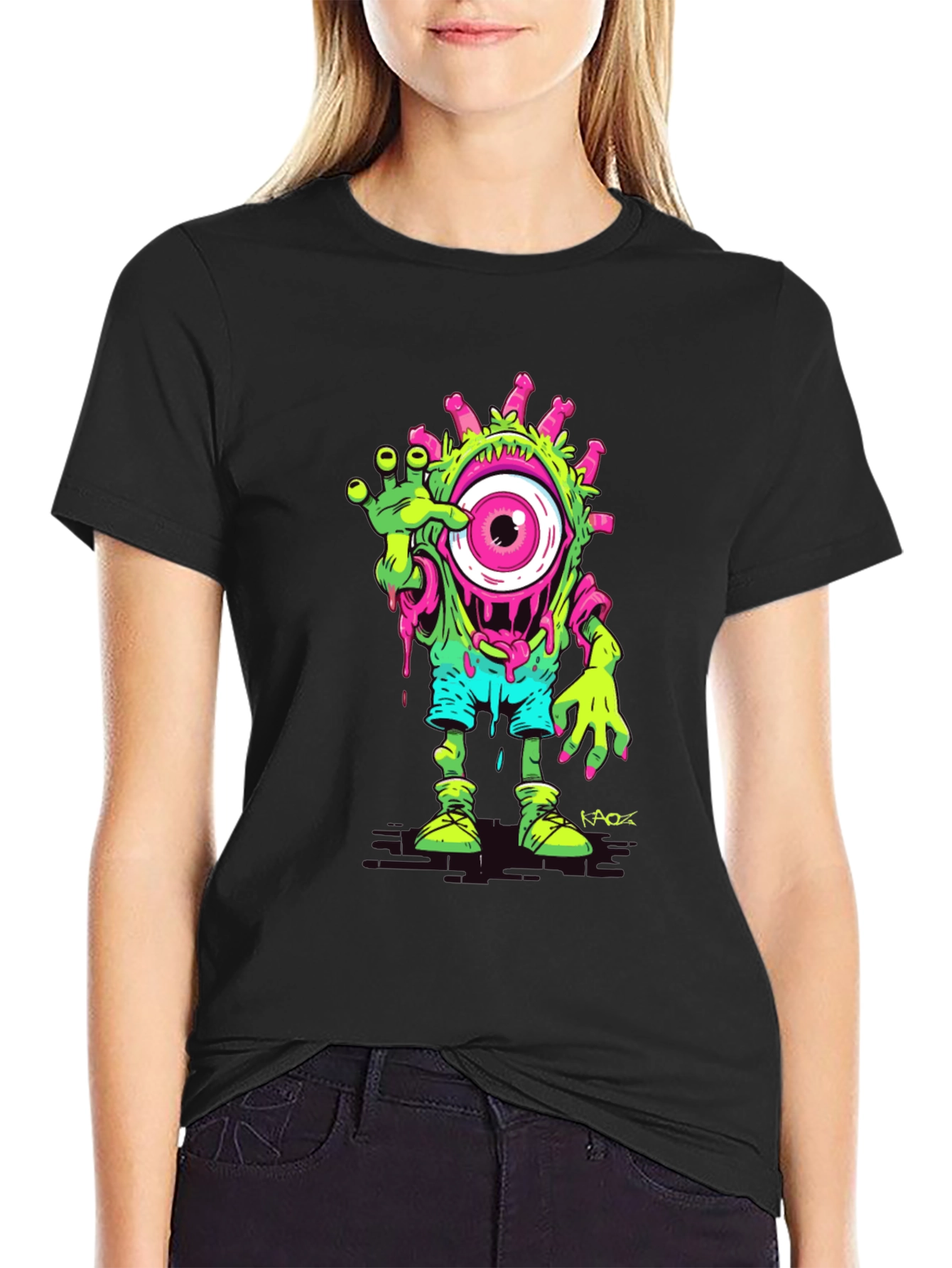 Monster Eye Graphic T-Shirt