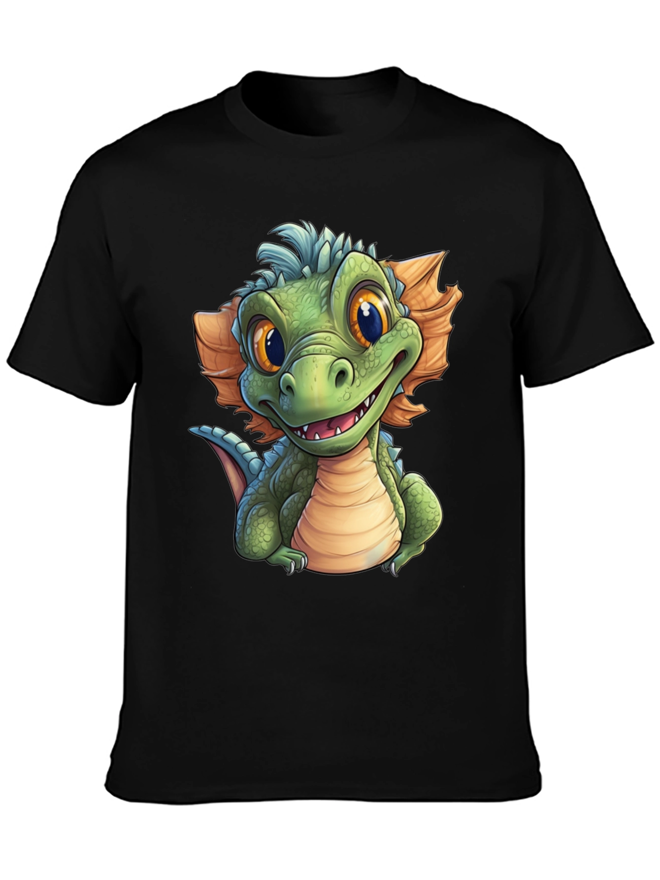 Cartoon Dragon Graphic T-Shirt - Fun & Unique Design