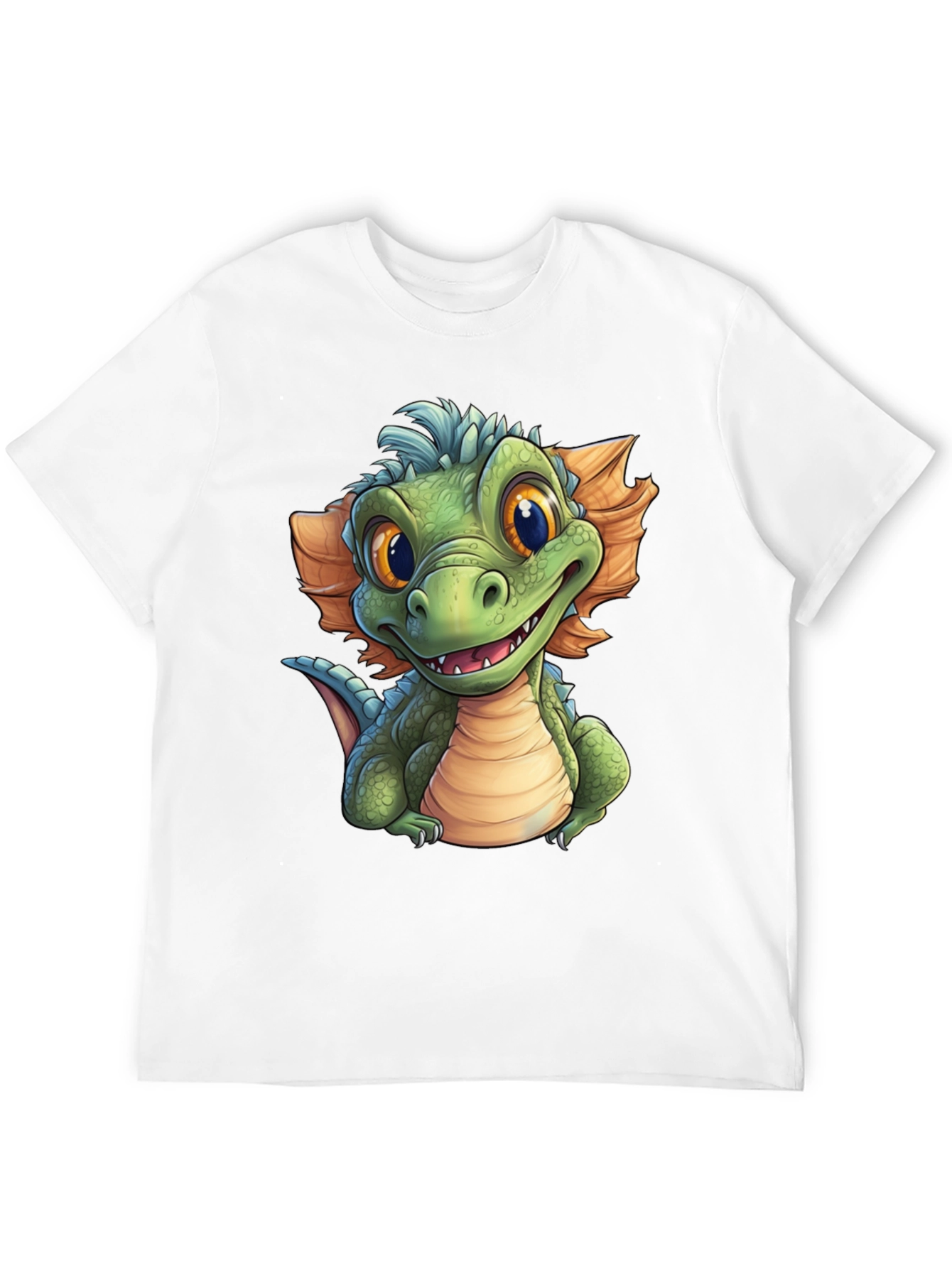 Cartoon Dragon Graphic T-Shirt - Fun & Unique Design