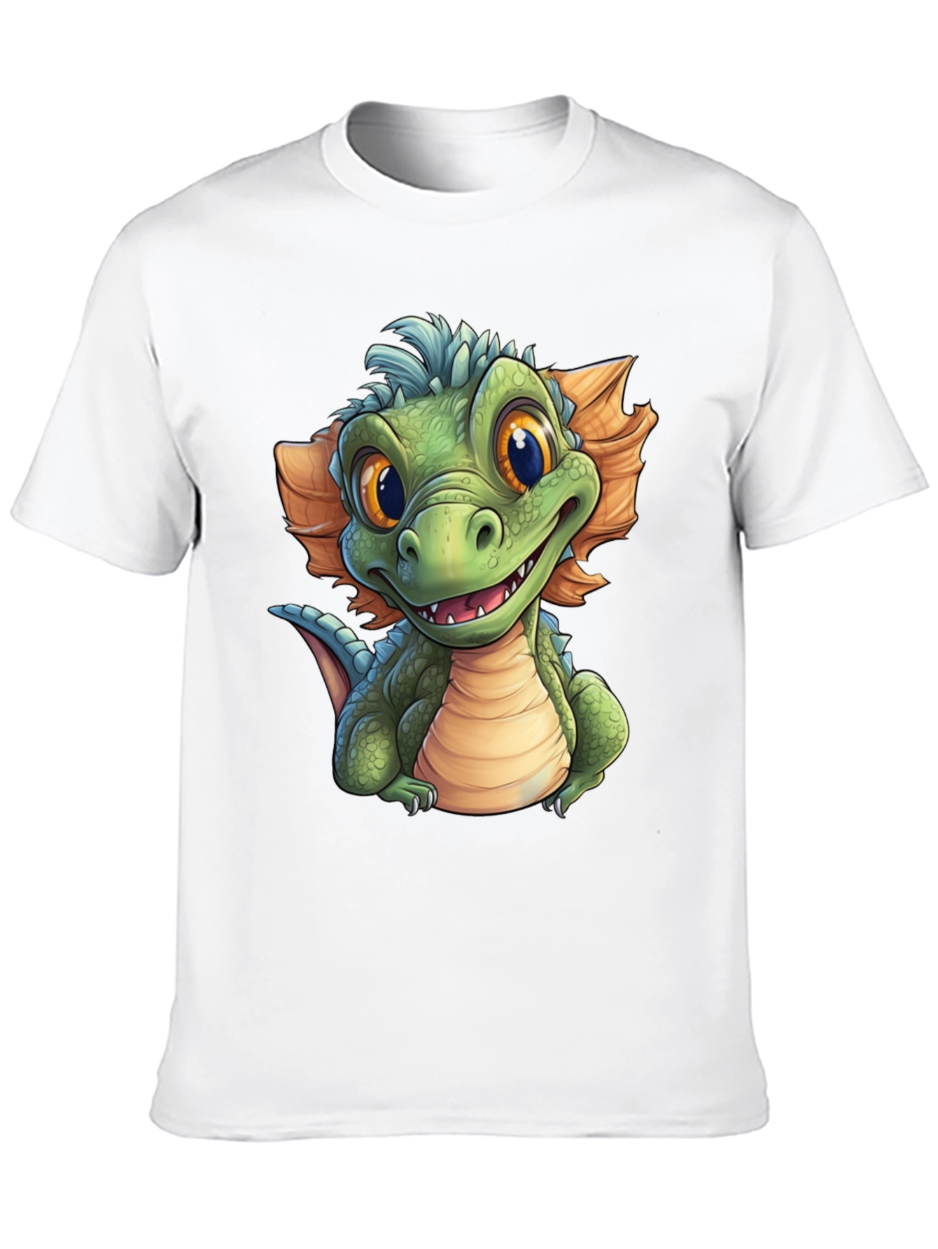 Cartoon Dragon Graphic T-Shirt - Fun & Unique Design